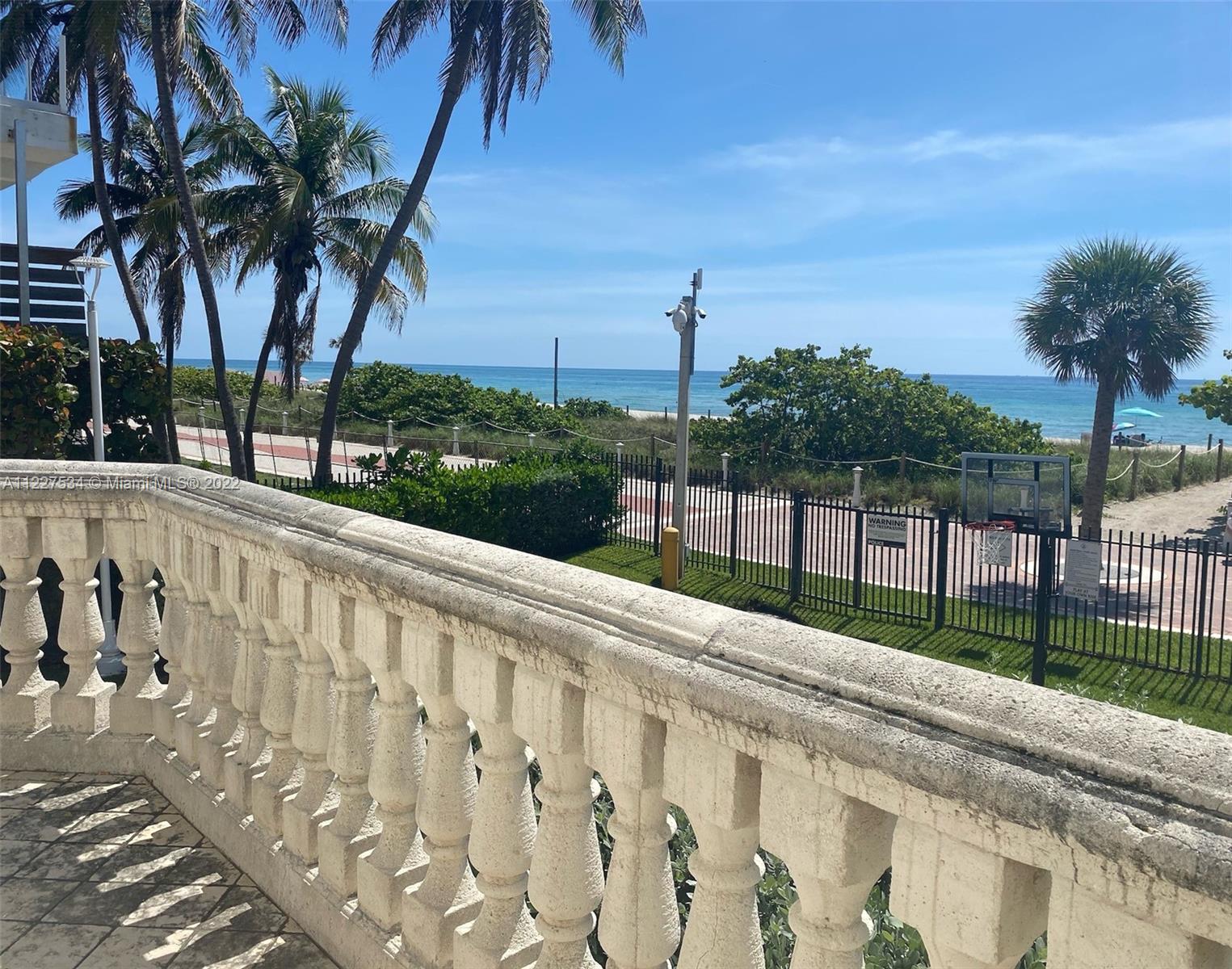 SPACIOUS CORNER CABANA W/DIRECT OCEAN VIEWS! Highly sought-after Ocean front cabana. Features include ceramic tile floors throughout;  large terrace facing the beach and the ocean;  full bath with separate shower.  PLEASE NOTE: To own a cabana in the Blue Diamond  you must own a unit in the Blue Diamond.