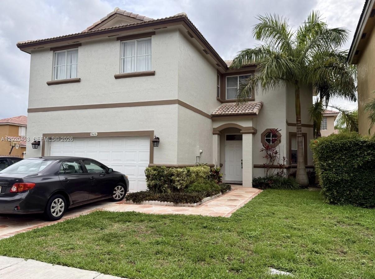 BEAUTIFUL 4 BEDROOM 2.5 BATHROOM SINGLE FAMILY HOME LOCATED IN THE DESIRABLE HAMMOCKS COMMUNITY.  OWNERS HAVE TAKEN VERY GOOD CARE OF THIS HOME.  CORNER LOT, 2 CAR GARAGE, ADDITIONAL GUEST PARKING.  TILE FLOORS IN THE FIRST FLOOR & CARPETED FLOORS ON 2ND FLOOR AND STAIRS. BEDROOMS HAVE CARPET.  LARGE MASTER BEDROOM, HAS A WALK IN CLOSET AND MASTER BATHROOM HAS A DOUBLE SINK VANITY. NEWLY REMODELED LARGE SHOWER & TUB. SPACIOUS KITCHEN, WITH FRIDGE. WASHER & DRYER. AC UNITS. ALARM SYSTEM, HURRICANE SHUTTERS.  HAMMOCKS AMENITIES INCLUDE 4 POOLS, LAKE, TENNIS COURTS & MUCH MORE ! EASY TO SHOW, MUST SEE !