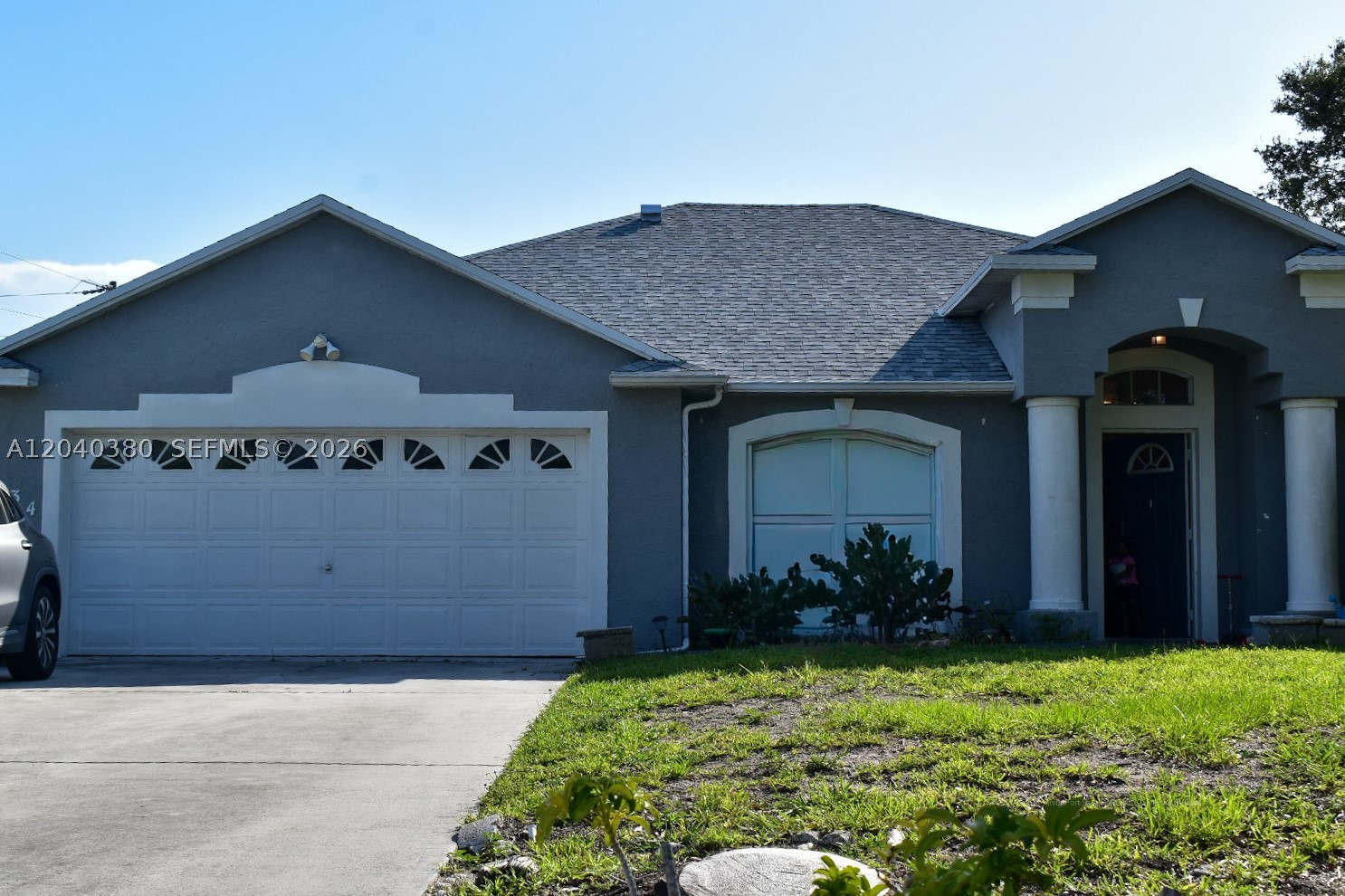 Welcome to 1834 SW Gemini Lane, a beautifully maintained 3-bedroom, 2-bath CBS home offering nearly 1,900 square feet of living space in the desirable Port St. Lucie Section 13 community. This split floor plan features formal living and dining areas, a spacious family room, and a large open kitchen with granite countertops, breakfast bar, and abundant cabinet space overlooking the main living areas.

The primary suite offers dual vanities, a walk-in shower, and generous closet space, while the secondary bedrooms provide comfort and flexibility for family, guests, or a home office. Enjoy tile flooring throughout the main living areas, a screened patio perfect for relaxing or entertaining, and a large backyard with room for a future pool.

Additional features include a 2-car garage, public water and sewer, central air conditioning, and convenient access to shopping, dining, schools, I-95, Florida's Turnpike, and everyday conveniences. No HOA. A fantastic opportunity to own a spacious home in one of Port St. Lucie's most established residential neighborhoods.