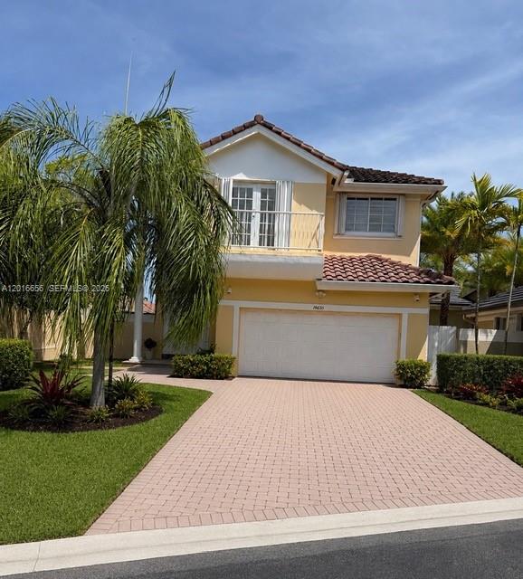 Don’t miss this rare chance to own on the water. Two story single family home with attached two car garage, direct lake access, and a private dock for motorized boats up to 20 feet or jet skis. The home features three bedrooms, two and a half bathrooms, plus a spacious loft/den. The large kitchen offers a bright breakfast area filled with natural light and beautiful Lake views perfect for entertaining or everyday enjoyment. The primary suite includes a bathroom with walk-in shower and separate tub, his-and-hers closets, and a generous private balcony overlooking the pool and lake. Enjoy resort style amenities including a fitness center, tennis courts, playground, clubhouse, bike trails, ample guest parking, and 24-hour security. ***The 4th bedroom is an open loft on the 2nd floor