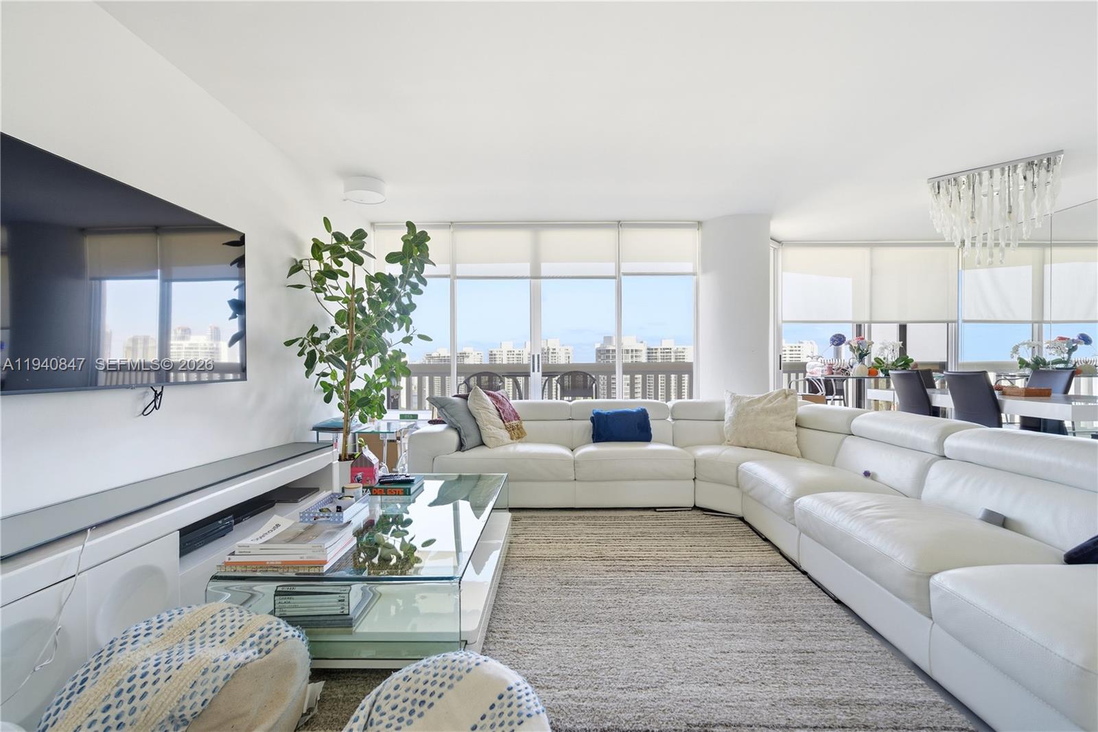 JUST REDUCED! Incredible views from the moment you walk into this 28th-floor residence at 1000 Williams Island. This is a flow-through unit, which means you get tons of natural light and can see the Ocean, the Intracoastal, and the city skyline from your balconies.

The layout is very spacious, featuring floor-to-ceiling windows and plenty of room for entertaining. The primary suite is a great size with a large bathroom and walk-in closets.

What really sets this apart is the Williams Island lifestyle. It feels like living in a private resort with a massive spa, 16 tennis courts, pickleball, a private marina, and multiple restaurants right on the grounds. It’s a very quiet, gated community, but you’re still just minutes from Aventura Mall and the beach. Easy to show and ready for a new owner to make it their own!