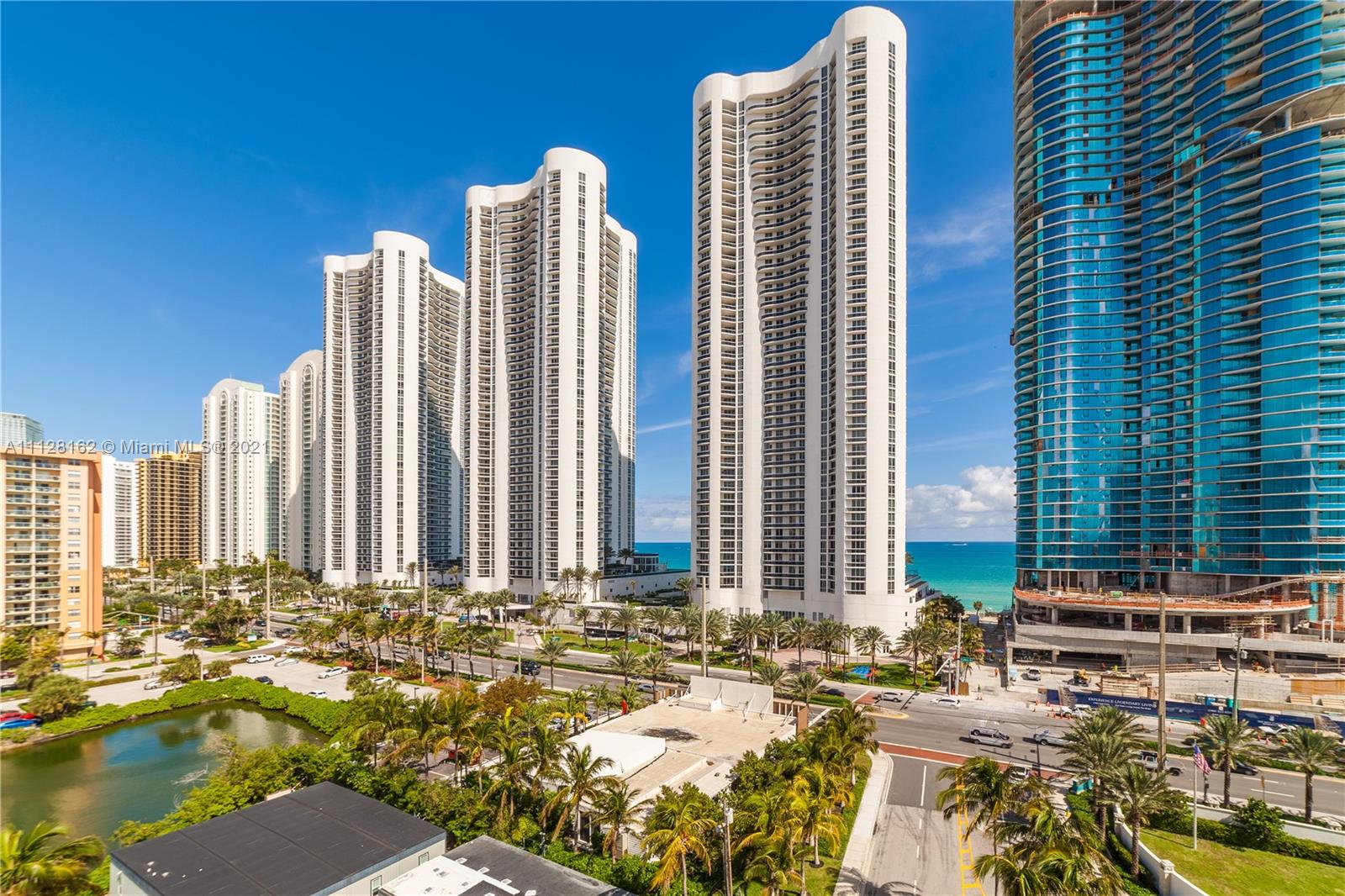 Breathtaking ocean views from your large balcony. Impact doors and windows throughout. One of the largest 2 bedrooms in the building. The unit has a new kitchen and walk in closets. tenant occupied till Aug,2022. Investors welcome because there is a tenant in place and you can rent right away. Pet friendly with lots of amenities. Arlen house has tennis courts, heated pool, jacuzzi, billiard room, Exercise rooms and 24/7 security and valet.