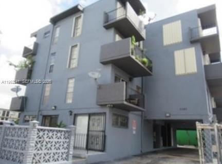 Charming two-story corner condo on Flagler St, centrally located near MIA and the Palmetto Expressway. This renovated 1-bed/2-bath unit offers excellent security, low HOA fees, and is move-in ready - ideal for investors!