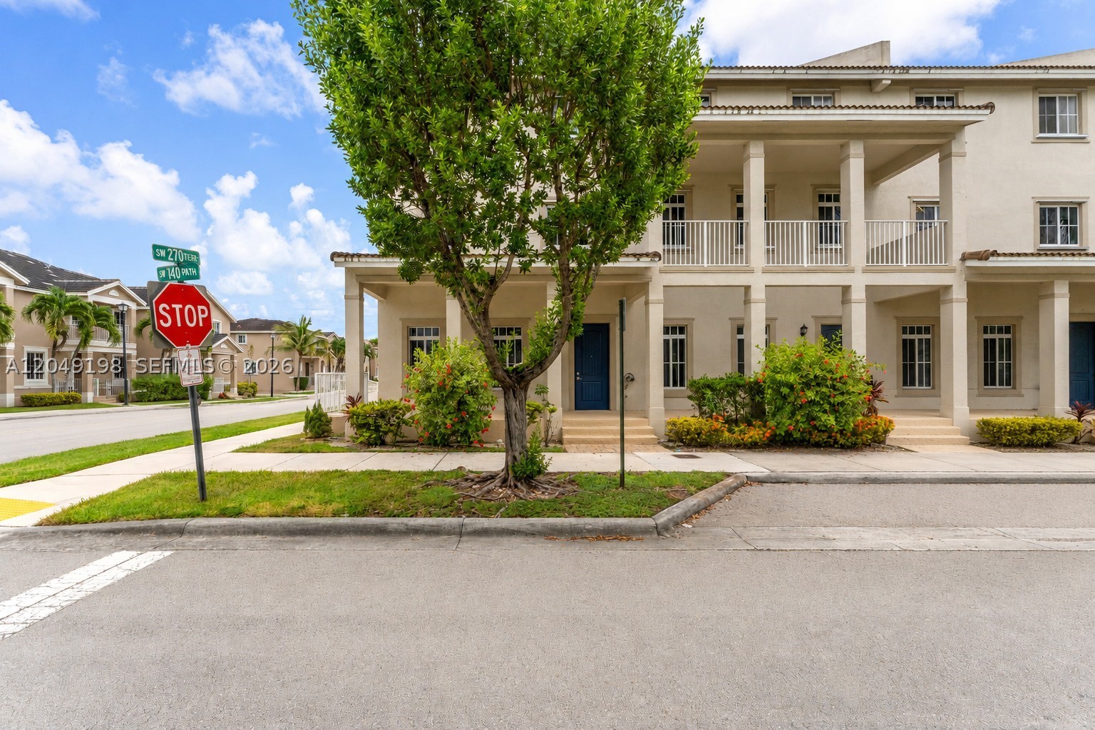 Experience comfortable living in this spacious 3-bedroom, 2.5-bath townhome nestled within the well-maintained Mandarin Lakes community. Featuring a private first-floor entry and a thoughtfully designed two-story layout, this home offers an open-concept living and dining area ideal for both relaxing and entertaining. The kitchen boasts granite countertops, wood cabinetry, and black appliances. Tile flooring throughout the main living spaces and laminate flooring on the stairs and bedrooms provide both elegance and easy maintenance. Residents enjoy access to exceptional community amenities, including a swimming pool, gym and clubhouse, while the beautifully maintained neighborhood offers a welcoming atmosphere. Ideally located just minutes from shopping, dining, schools, US-1, and Florida's Turnpike, this home combines comfort, convenience, and an excellent location.