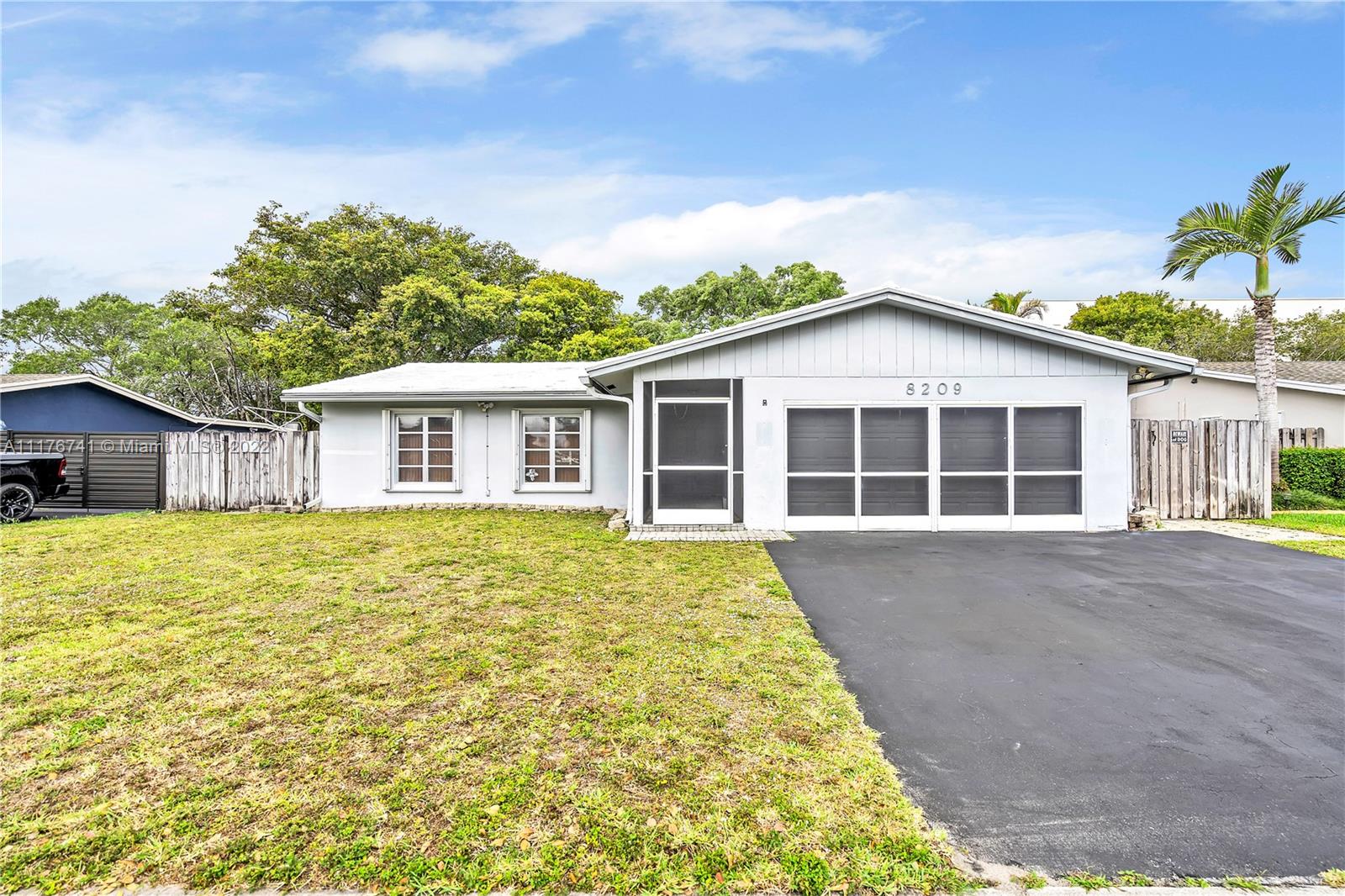 Located in a great community, this beautiful home with an oversized lot is ready to be yours! This centrally located single story pool home consists of 3 bedrooms, 2 bath, BONUS den room, 2 car garage, master suite with walk-in closet & fenced in backyard. Pool views from the living room that you will not get tired of looking at! The home also features a large shed, updated tiles (2019), newer AC (2019), and home generator. This home will not last!