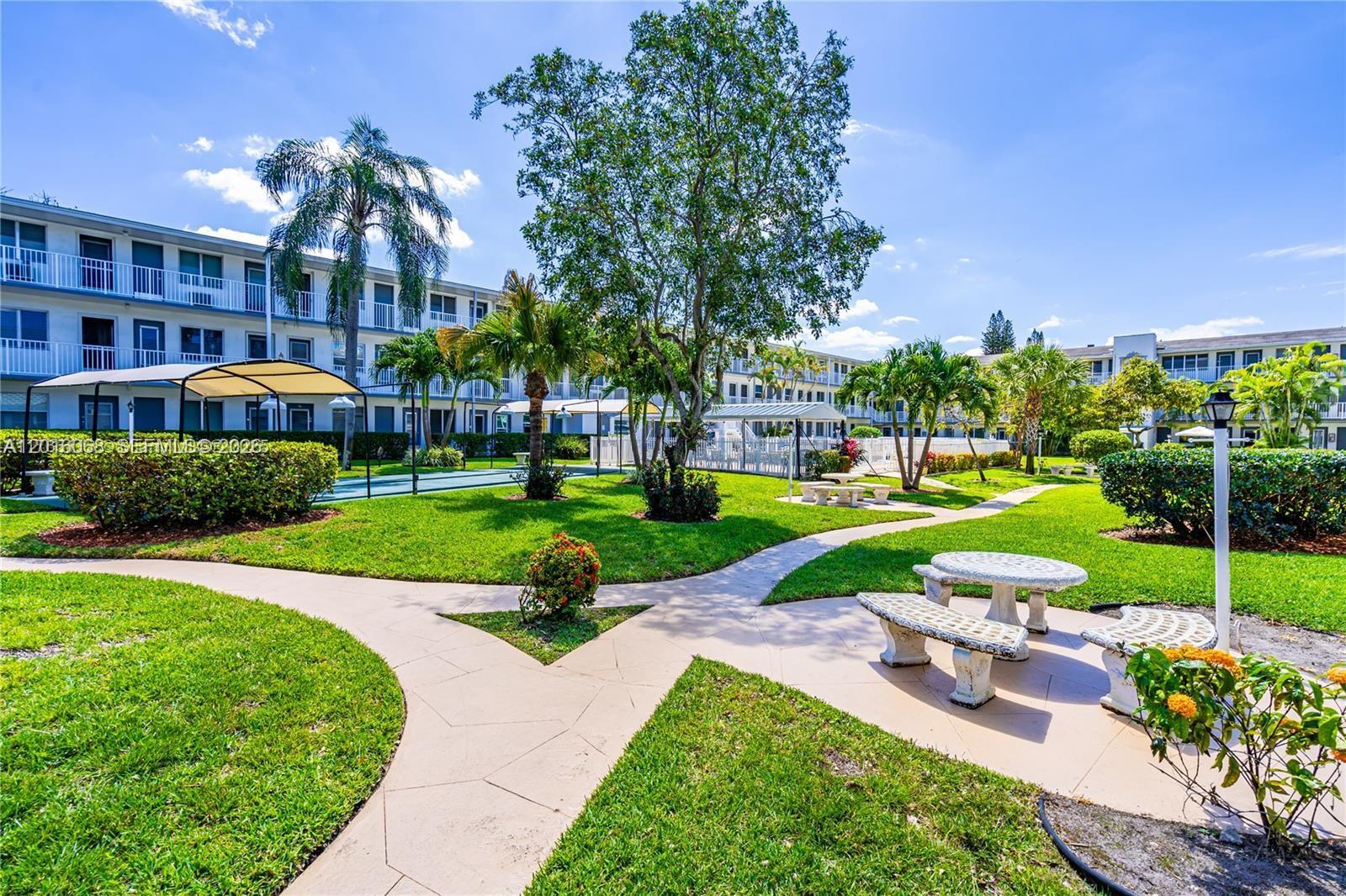 Charming 1-Bedroom Residence in Desirable 55+ Community

Discover this inviting 1-bedroom, 1-bathroom condo located in a well-maintained 55+ community in the heart of North Miami Beach. This bright and comfortable residence offers relaxing garden and pool views, creating the perfect setting for peaceful South Florida living.
The unit features a practical layout with abundant natural light and access to community amenities designed for comfort, convenience, and an active lifestyle. One of its most attractive highlights is the exceptionally low HOA fee, considered one of the most competitive maintenance costs in North Miami Beach, offering remarkable value for homeowners and seasonal residents alike.
Ideally situated near some of the area’s most convenient and desirable destinations, residents enjoy quick access to Aventura Mall, Greynolds Park, Sunny Isles Beach, Oleta River State Park, and the vibrant dining and shopping options along Biscayne Boulevard. Everyday essentials, grocery stores, pharmacies, and medical centers are all just minutes away.
With its unbeatable combination of affordability, location, lifestyle, and low carrying costs, this is an excellent opportunity to own in one of North Miami Beach’s most accessible 55+ communities.