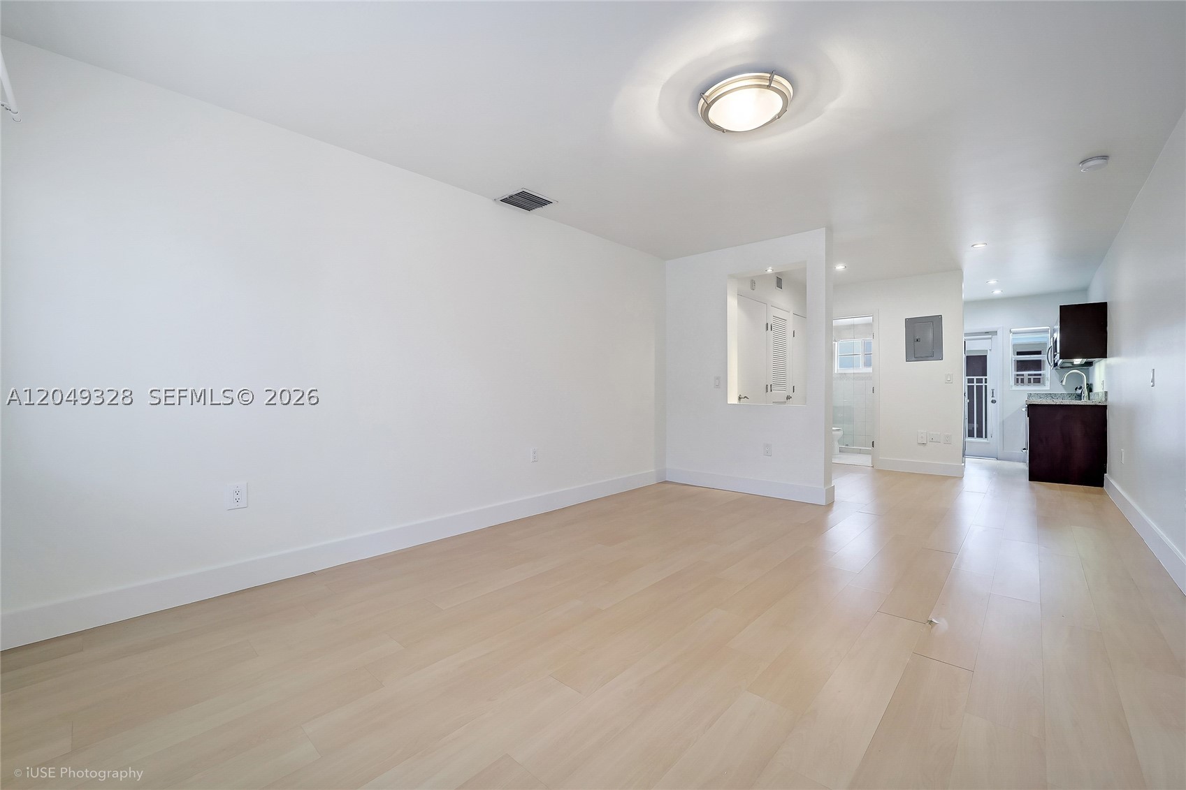 Don't miss this beautifully renovated studio in the heart of South Beach! Ideally located just one block from Washington Avenue and only three blocks from the beach. Situated in a beautifully renovated and well-maintained multifamily building, this spacious studio features brand-new porcelain flooring throughout, hurricane-impact windows and doors, stainless steel appliances (refrigerator, electric range, microwave, and dishwasher), washer and dryer in the unit, and central A/C. Very easy to show! First month's rent plus two security deposits required for move-in. No pets or smoking permitted. Background and credit check required. Available now!
