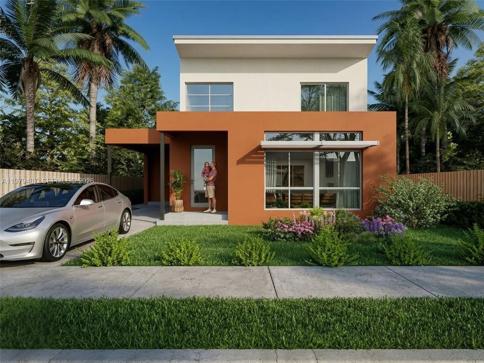This brand-new Miami residence offers approximately 2,500 square feet of thoughtfully designed living space, featuring 4 bedrooms, a private office, and 3 bathrooms.

The home showcases expansive open-concept living areas, high ceilings, and abundant natural light, creating a seamless flow for both everyday living and entertaining. A modern chef’s kitchen anchors the space with premium appliances, custom cabinetry, and an oversized island overlooking the main living and dining areas.

Generously sized bedrooms and a dedicated office space provide flexibility for remote work, guests, or additional living needs. Combining contemporary architecture, spacious interiors, and new construction quality, this residence offers modern living in one of Miami’s most desirable markets.

House is expected to be completed within two months. 

*All images are artist renderings and may not reflect the final product.