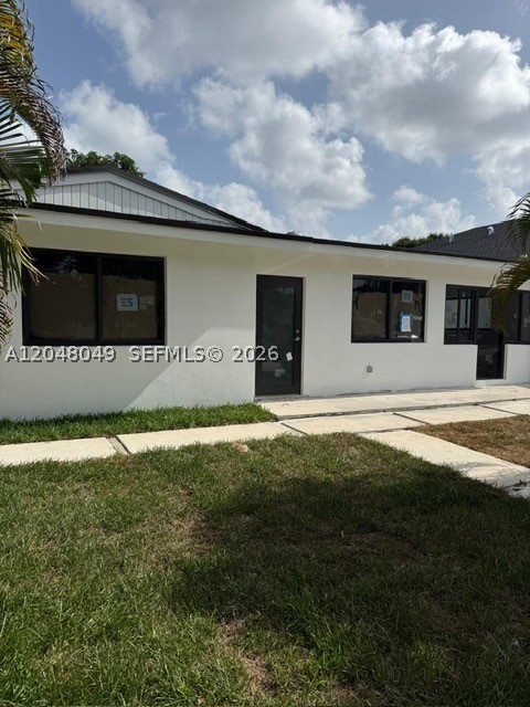 Beautiful house with 3 bedrooms and 2 bathrooms. New roof, New Impact Windows & Doors, New Floors, New Appliances. Huge laundry room. Everything is New!!! This property has an open space with a separate door ideal for an efficiency. Great neighborhood surrounded by new houses developments. Do not miss this opportunity!! More pictures coming soon.