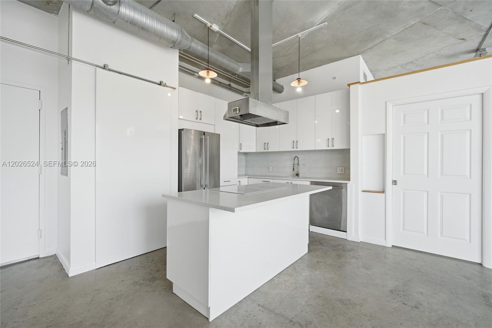 Beautifully remodeled 2-bedroom loft-style residence at Neo Lofts offering breathtaking views of the pool, Miami River, and Downtown Miami skyline. Ideally situated just minutes from Downtown Miami, Brickell, Midtown, Coral Gables, and Coconut Grove. This spacious unit features a modern remodeled kitchen with new cabinetry and quartz countertops, along with tastefully updated bathrooms. The unit also includes two assigned parking spaces. Residents enjoy resort-style amenities including a pool, sauna, state-of-the-art fitness center, 24-hour concierge, tennis court, dog park, and business center. Monthly HOA dues are $1,146.48, with a current special assessment of $344.26 per month.