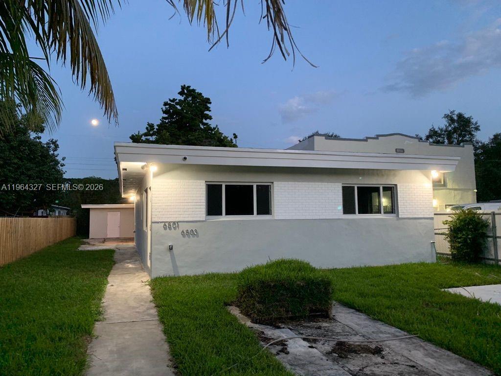 Duplex located in Little Haiti, offering a great investment opportunity. Each unit features 2 bedrooms and 1 bathroom and is currently rented, providing immediate income. The property includes a private garden area, two individual laundry areas located at the back of the units, and additional storage space. Excellent opportunity in a rapidly growing neighborhood with strong rental demand.