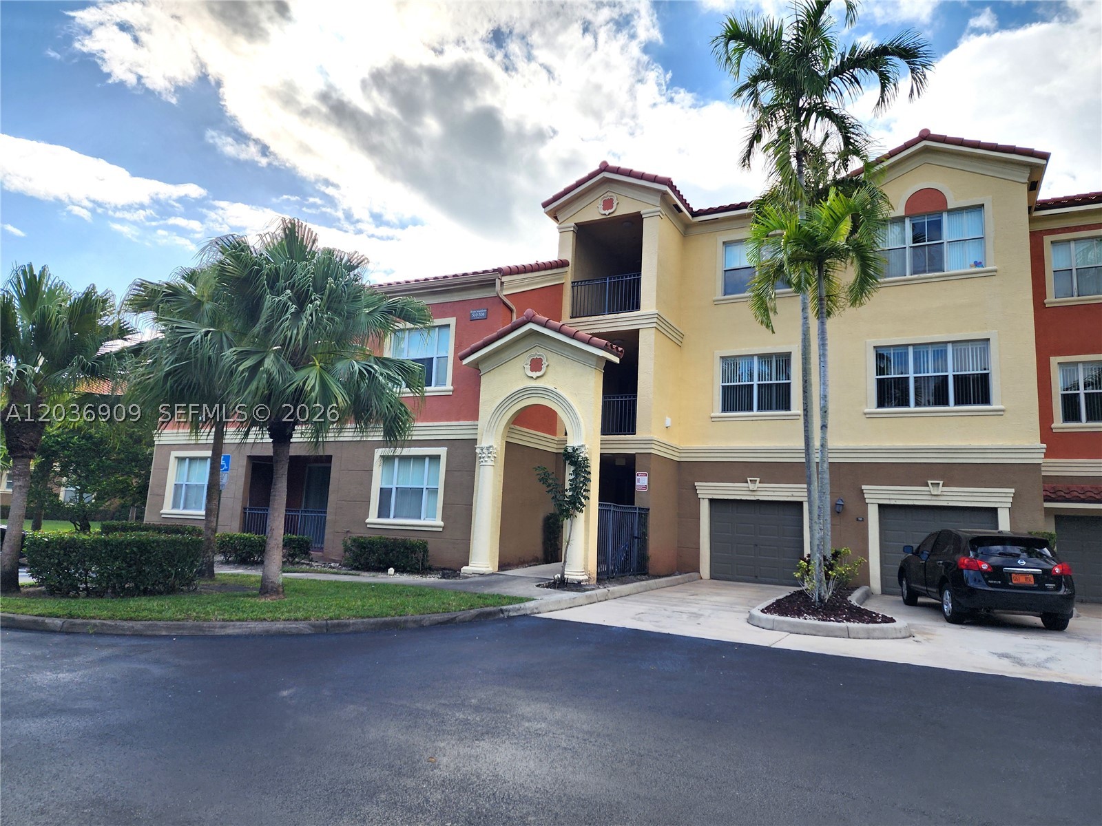 An excellent unit in the prestigious El-Ad Villagio complex in Miramar, close to top-rated schools, restaurants, parks, shops, hospitals, and major highways. It is a resort-style community offering premium amenities. This one-bedroom, one-bathroom unit features laminate and ceramic flooring. It is an excellent investment opportunity, currently leased for $1,890 through February 2027 with an excellent tenant, It has low maintenance costs and an assessment running through 2030, which will be paid by the seller at closing.