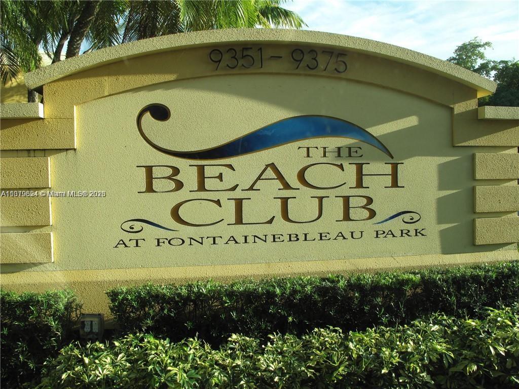THE BEACH CLUB FONTAINEBL - Residential Lease
