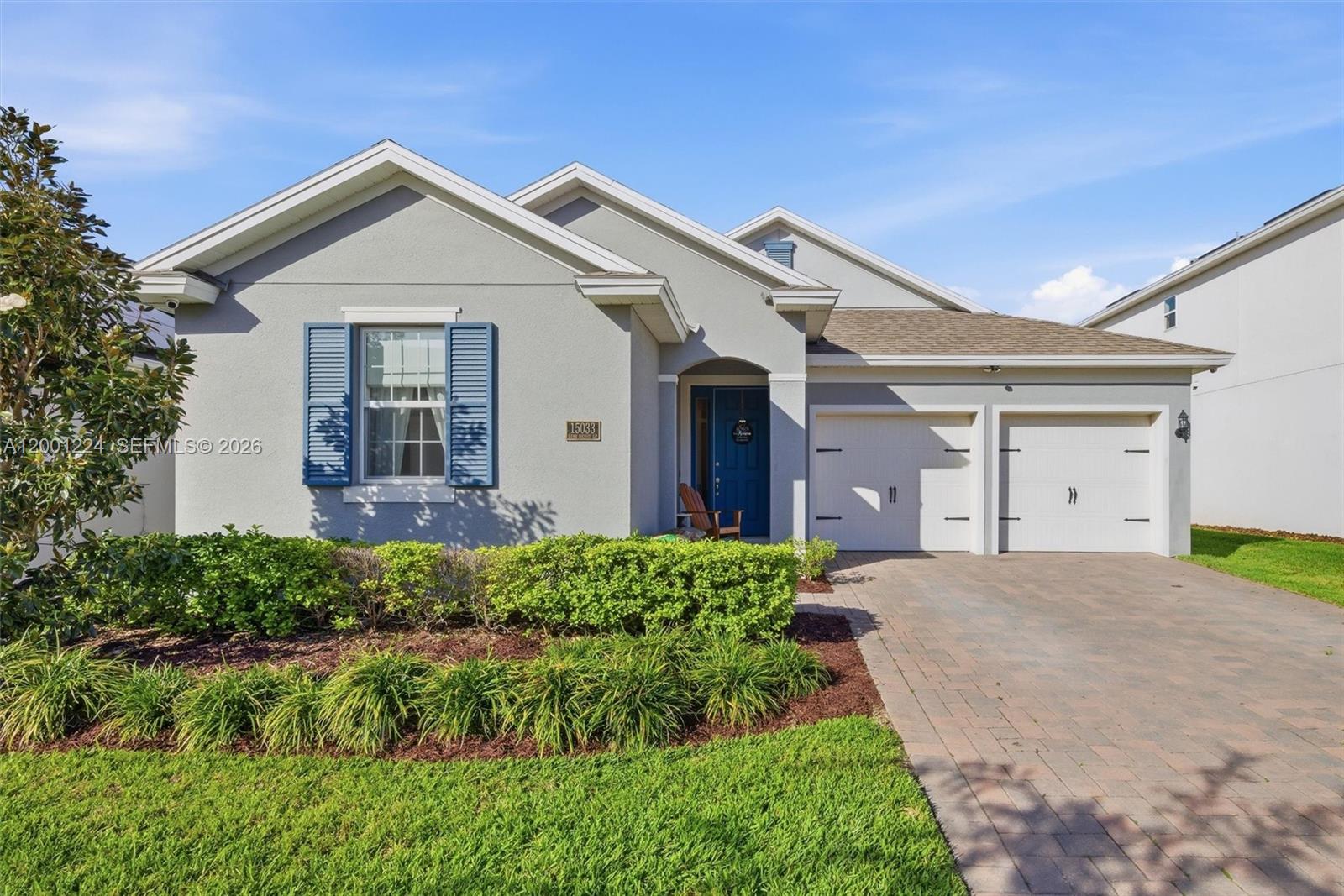 Incredible opportunity in the highly sought-after Lakeside at Hamlin community in Horizon West! Built in 2022, this beautiful home offers 2,240 sq. ft. of living area with an open-concept layout, a desirable 3-way split floor plan, 4 bedrooms, and 3 full bathrooms. The spacious primary suite features two walk-in closets, a bathroom with dual vanities, a large walk-in shower, and a private toilet room. Enjoy a fully fenced backyard with plenty of room for outdoor living, entertaining, and future pool potential. Per seller, underground wiring for a future pool was installed during construction. Additional features include high-speed fiber internet, a 220V outlet in the garage for EV charging, exterior security cameras, and security system. Located in an A-rated school district and close to shopping, dining, entertainment, Orlando Health Horizon West Hospital, Walt Disney World, Downtown Orlando, and Orlando International Airport. A must-see home in one of Winter Garden’s most desirable areas!
