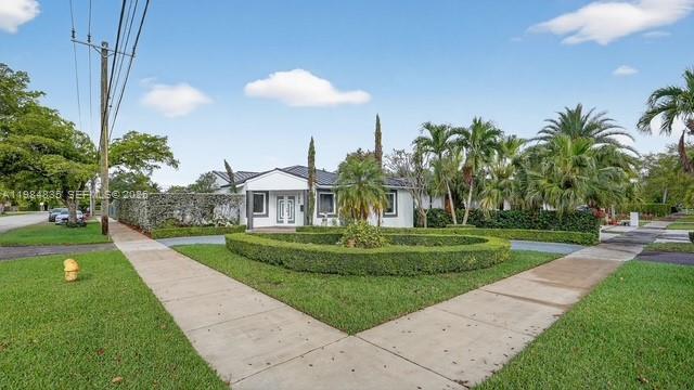 Just Reduced! Bring all reasonable offers! Tastefully remodeled 4-bedroom 3-bath home in Miami Springs. High End Finishes. Top-of-the-line appliances. New metal roof in 2021. Corner lot with room for a pool. Circular driveway and one-car garage. Bring your toothbrush! Great central location with easy access to all major expressways. Miami Springs has everything you want in a historic small town in the heart of Miami-Dade County.
