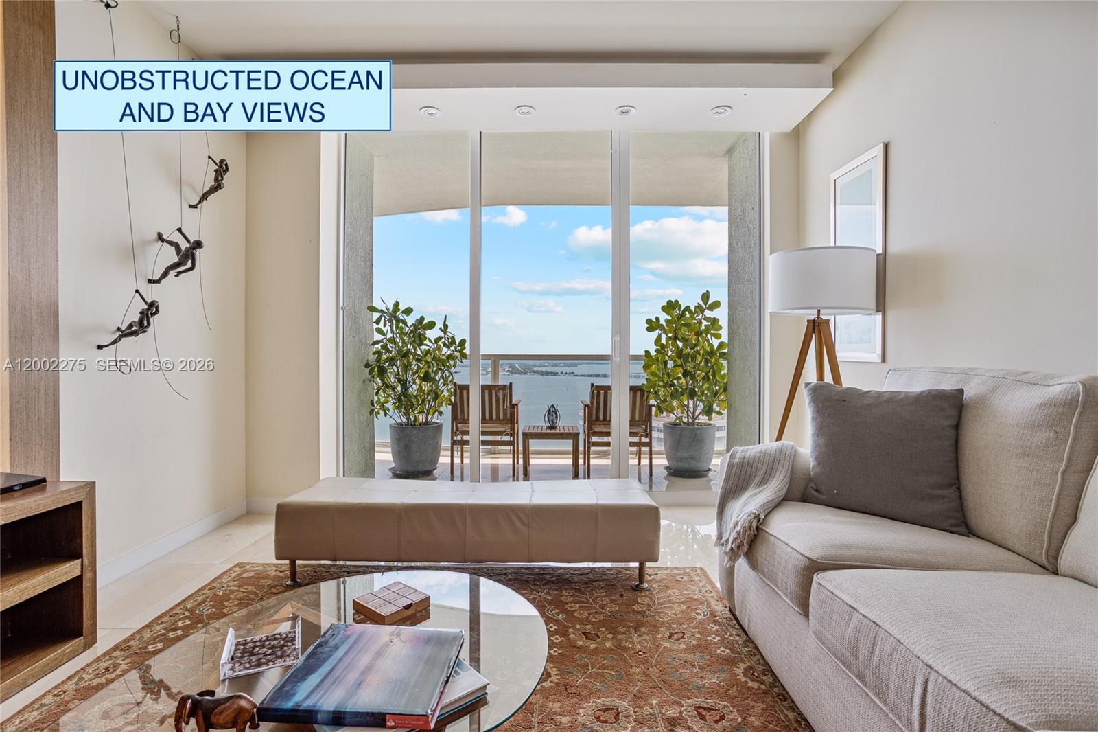 Newly remodeled kitchen! Stunning 2-bedroom, 2.5-bathroom at The Emerald at Brickell condo offers a modern lifestyle with spectacular ocean and bay views in the heart of Miami.
The building is rich in amenities, ensuring an upscale living experience. Residents can enjoy a heated rooftop infinity pool, common hot tub, fully-equipped gym, resident's lounge, bike room and business center.
Convenience is unparalleled with on-site assigned parking, valet parking, one storage, doorman, and concierge services. Security entry system.
NO SPECIAL ASSESSMENT NEEDED OR FORESEEN. SIRS approved.
New washer and dryer.