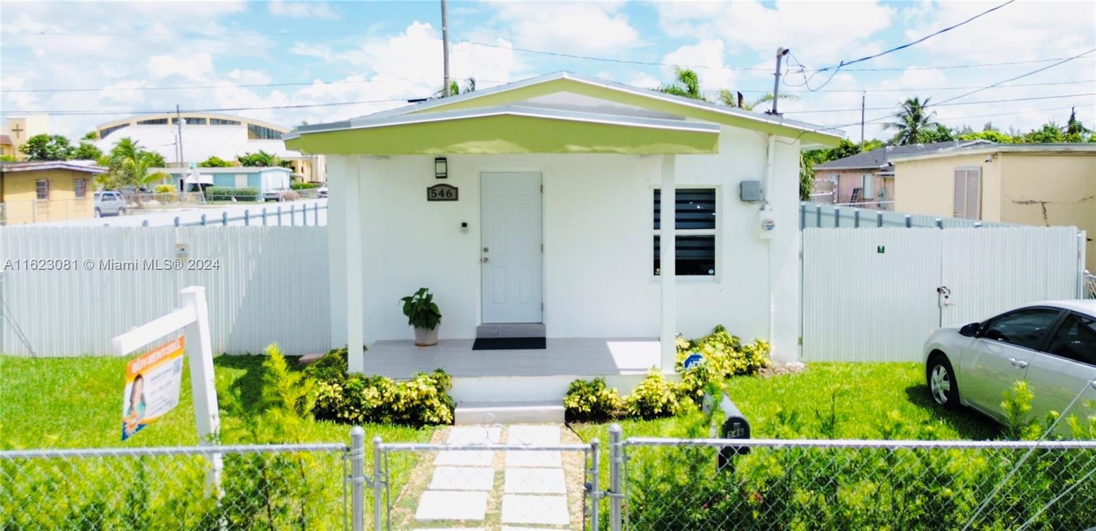 COMPLETELY REMODELED HOME. FRESHLY PAINT, NEW FLOOR THROUGHOUT, NEW SOLID WOOD CABINETS, CRISTAL WHITE QUARTZ COUNTERTOP, NEW STAINLESS-STEEL APPLIANCES, NEW BATHROOM, GLASS SHOWER DOORS, NEW INTERIOR CARPENTRY, NEW ELECTRICITY, LED SKY LIGHTS, NEW PVC-PLUMBING SYSTEM, NEW WATER HEATER, NEW AC UNITS, NEW AC DUCTS, ZEBRA CONTEMPORARY BLINDS, NEW WINDOWS, NEW DURA AND CHAIN LINK FENCE, NEW ROOF, NEW ALARM SYSTEM. HUGE BACK YARD, SPACE TO PARK RV OR BOAT ONLY MINS AWAY FROM THE FLORIDA KEYS, CLOSE TO SHOPPING CENTERS, GAS STATION AND SCHOOLS.