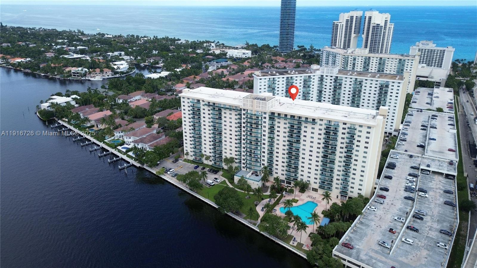 Prime Sunny Isles location! Spacious 1 bed, 1 bath condo with over 1,000 SQ FT and stunning partial ocean views. Just steps from the beach and minutes to Aventura Mall, dining, and shopping. Resort-style living with pool, gym, BBQ area, tennis courts, recreation room, convenience store, 24/7 valet & security. Two walk-in closets and laundry on the same floor. HOA includes cable, Wi-Fi, water, trash, and A/C. Financially strong building with recent upgrades—new roof, elevators, and modern lobby. Rent immediately (6 months + 1 day).