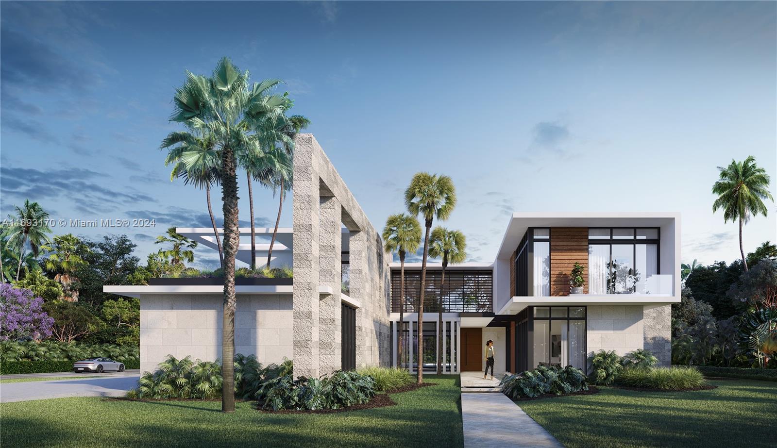 Introducing another quality built home by GILU Development. Designed by architect Reinaldo Borges of Borges Architects, with interior design expertly crafted by Alice Dahbura-Borges, this remarkable estate showcases unparalleled quality in finishes and details. Set on over an acre of lush landscape, expertly designed by acclaimed landscape architect Mathew Lewis of LandDesign, this modern contemporary features 7 bedrooms, 8.5 bathrooms. Highlights of the home include a Interior and exterior Koi ponds, media room, wine cellar, a home office/den, a 4-car garage, a generator, and multiple outdoor entertainment spaces, including a pickleball court. The home offers 10,822 square feet of air-conditioned living space and a total of 14,211 square feet of construction. CO expected at the end of 2027..