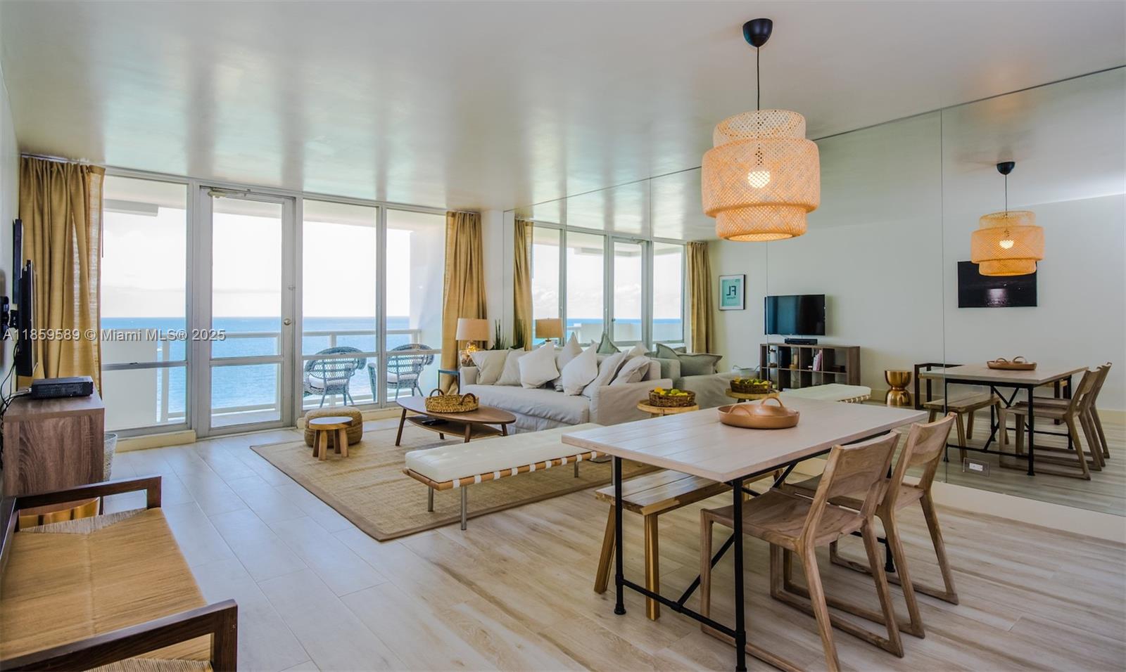 WELCOME TO PAVILION CONDOMINIUM UNIT 1204.
Directly facing the sea in a very special location where you can enjoy a unique view of the ocean. 
From the living room, kitchen, or bedroom, you can take in the blue of the sea in every room. 
One bedroom with two full bathrooms, ample closet space, and an open-plan living room connected to a fully remodeled kitchen. 
A building that offers a lot of pleasure with a beautiful pool, gym, BBQ area, and direct access to the sea. 
All the administrative and maintenance staff are super friendly in this building. 
Located in the Grand Canyon of Miami Beach, covered parking, 24/7 valet parking, and just steps from South Beach, Surfside, Bal Harbor, and much more.