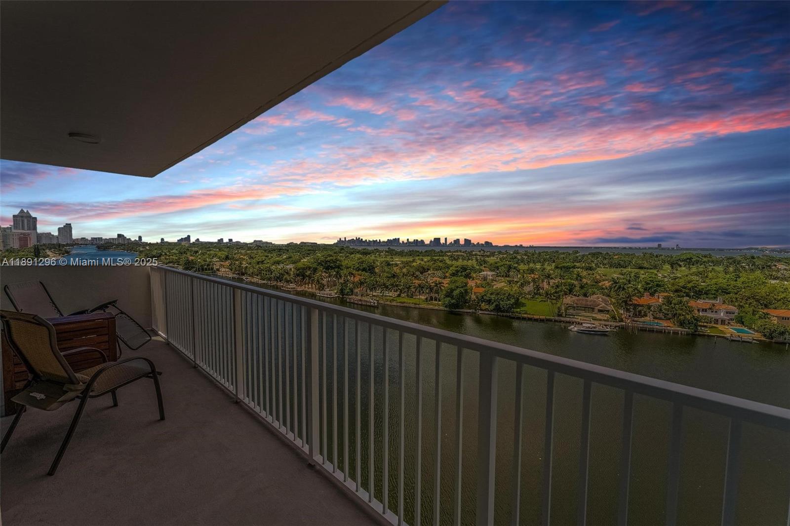 We are pleased to present this beautiful, waterfront, 2 bed/2 bath, corner unit, with a large balcony offering unobstructed bay, intracoastal and Brickell skyline views. Located on Collins Avenue just a few steps from the beach, close to restaurants and shopping in the highly coveted Mid Beach. This remodeled, spacious and bright condo includes two assigned parking spaces, a small storage locker, hurricane impact sliding balcony doors, AC unit less than two years old, modern lighting and fixtures. All Special Assessment balances paid in full and being sold fully furnished, this is the opportunity you have been waiting for. Contact us to arrange a private tour and make this your perfect beach pad and or investment property!