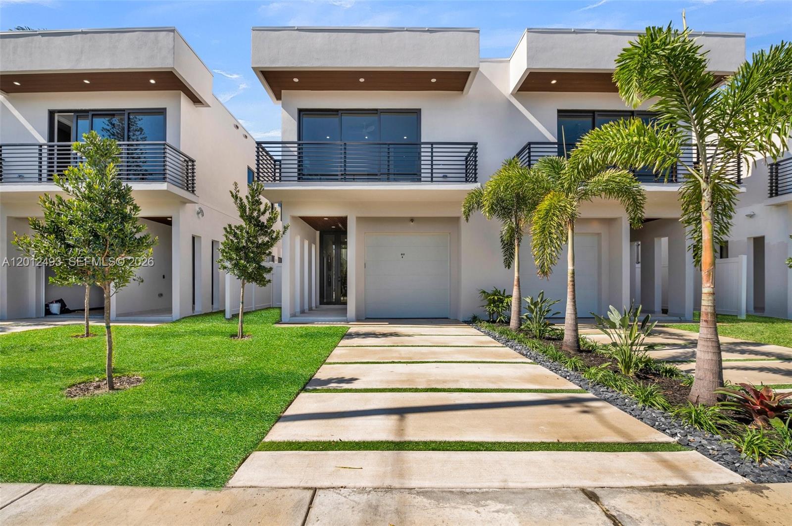 Welcome to ONE PALM — where modern luxury meets timeless elegance.
Located in the heart of Victoria Park, this exclusive boutique collection of 12 new construction twin homes offers elevated design, quality craftsmanship, and a prime Fort Lauderdale lifestyle.
This specific residence has been lightly lived in by only one owner for the past year, maintaining a true like-new condition — a rare opportunity for both end-users and investors alike.
Each home features an open-concept first-floor layout designed for seamless indoor-outdoor living, perfect for entertaining. Upstairs includes 3 ensuite bedrooms, a spacious loft, and a full laundry room.
Enjoy your own private fenced backyard with a summer kitchen and plunge pool. Interior finishes include custom Italian Pedini cabinetry, premium JennAir appliances, porcelain flooring, floating wood stairs, 10-foot ceilings, two balconies, a tankless gas water heater, and a one-car garage.
Whether you’re looking for the perfect place to call home or a strong investment, this property delivers. Comparable rentals in the community are achieving approximately $9,500/month, making it an exceptional income-producing opportunity.
Ideally located near Fort Lauderdale’s top dining, shopping, beaches, and entertainment, while still offering the privacy and comfort of a luxury residence.
ONE PALM | Victoria Park, Fort Lauderdale
Move-in ready. Like new. Will not last — contact for more information and private showings.