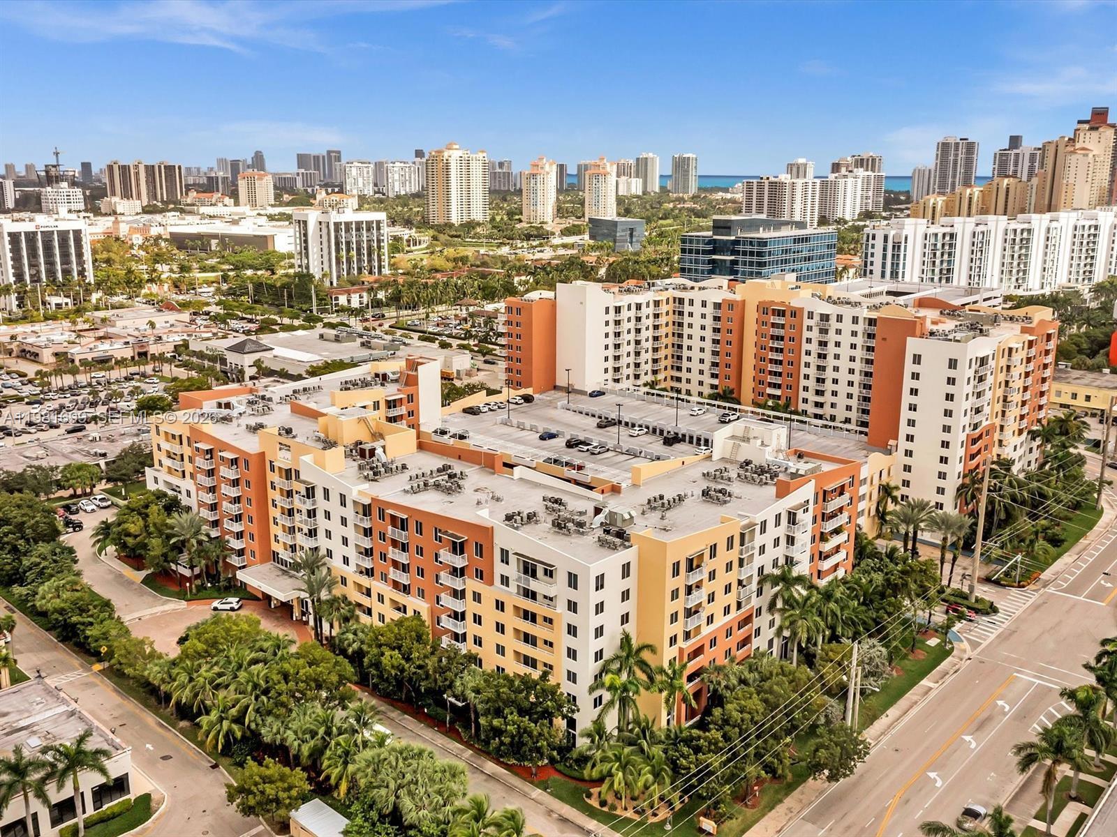 Great East views from this 2/2 gorgeous residencet with spacious bedrooms, walk-in closets, hardwood floors, granite kitchen counters with stainless steel appliances, washer/dryer inside, WiFi & cable included, one covered parking space.
Building offers two infinity pools with cabanas, hot tub, sauna & spa, fitness center, home theater, media room, clubhouse, billiards, 24-hour security, valet parking, and concierge. Pet-friendly.
Prime Aventura location near Aventura Mall, Publix, restaurants, ACES School, parks, playgrounds, waterparks, beaches, and major highways. Rent immediately after purchase This condo allows min 90 days leases, up to four times a year.  The unit is rented until Jan 14, 2027 at $2,600.   Monthly maintenance $ 865.25     No Special Assessment running. Pets max 35 pounds