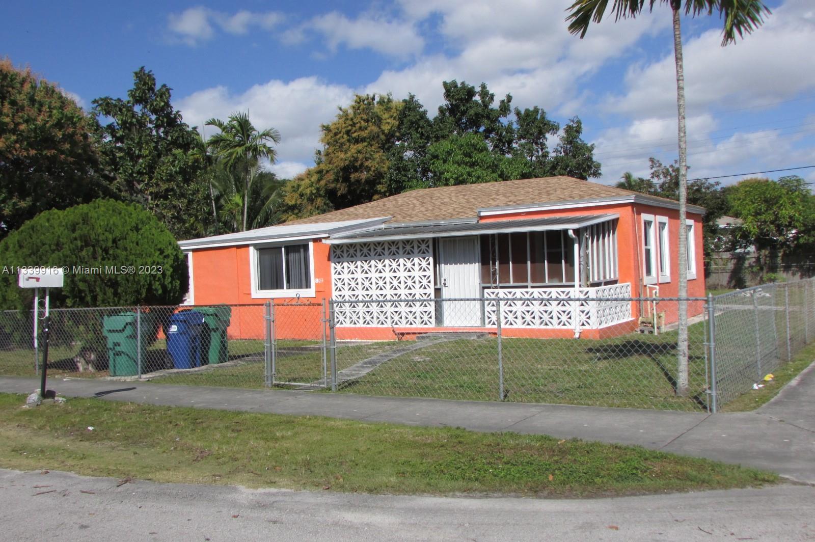 HOT OFF THE PRESS!!! BUYERS FINANCING FELL THROUGH...SERIOUS BUYERS/OFFERS ONLY... Highly requested area awesome Corner Lot 3 bedroom 2 bathroom with an option to have a in-laws quarters available. Use how you like it. Separate dinning area and living area. Tile floors, no carpet. Lots of closet space. Spacious back yard with fruit trees. Carport on the side of the house. This property has sooooo much land. NEW Roof , NEW Floors, NEW Plumbing.  Central A/C through out to home.  it features  full bedroom, living room and bath. More pictures to come. Easy to show!!!
