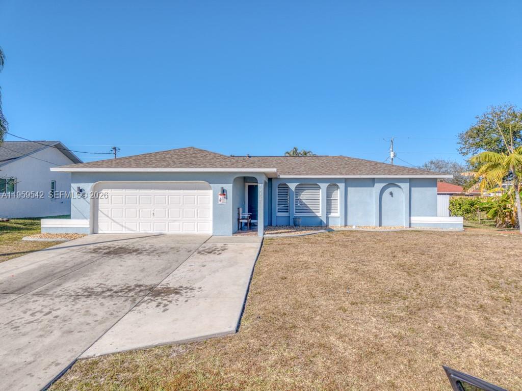 Beautiful 3-bedroom, 2-bath fully remodeled home located in Cape Coral. Features include a private pool, 2-car garage, and spacious driveway. Updated finishes throughout and move-in ready. Seller is offering $10,000 toward buyer’s closing costs, making this an excellent opportunity.