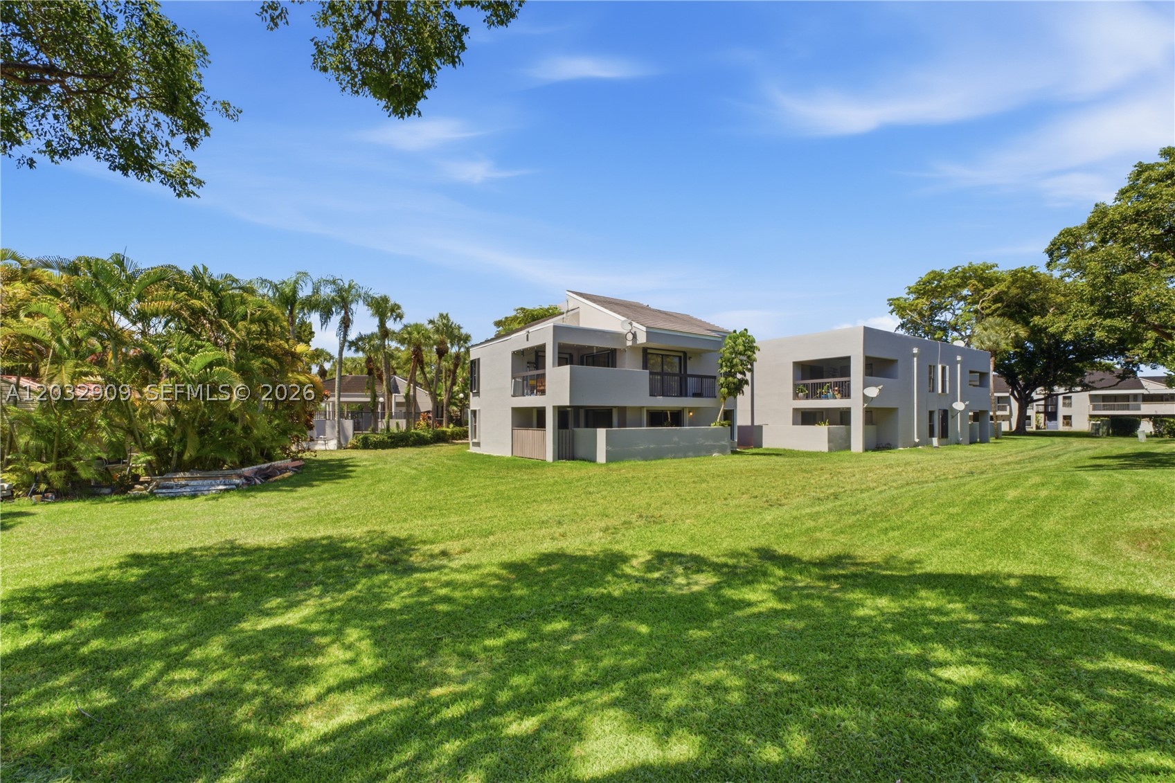 Rare corner-unit opportunity offering the perfect blend of privacy, comfort, and convenience. Surrounded by lush green space and located just steps from the community pool, this well-maintained residence features bright and spacious living and dining areas that open to a private patio, creating an ideal setting for relaxing or entertaining. A brand-new A/C installed in September 2025 provides added peace of mind and energy efficiency.

Residents enjoy exceptional community amenities, including a large swimming pool, tennis courts, scenic walking paths, nightly security patrols after 8 PM, and 24/7 video surveillance. The association fee covers water, common area maintenance, and community amenities, making for easy, low-maintenance living. Plus, ample guest parking offers added convenience for family and visitors.

Ideally located near Kendall Drive (SW 88th St) Miami Dade College Kendall Campus, shopping, dining, parks, and top-rated schools, with quick access to the Florida Turnpike. The association maintains reserves, providing additional financing flexibility for qualified buyers. An outstanding opportunity for first-time buyers, down-sizers, or investors seeking value, location, and lifestyle in the heart of Kendall.