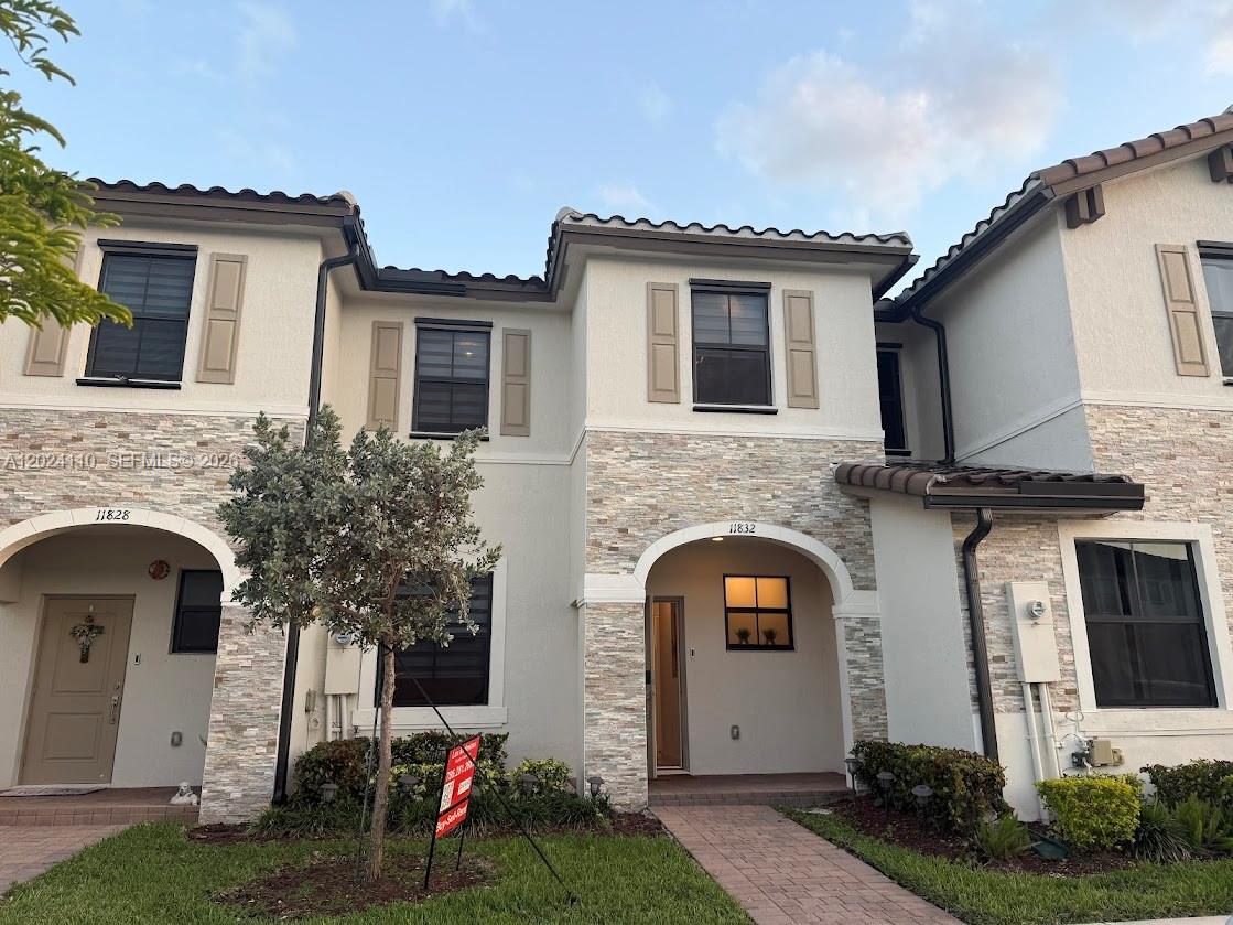 Beautifully furnished 3-bedroom, 2.5-bath townhouse located in the highly desirable Silver Palms community, move-in ready and thoughtfully designed for comfortable living. This spacious home features ceramic flooring throughout the first floor and cozy carpet upstairs, with bright and open living areas ideal for both relaxing and entertaining. The modern kitchen offers ample cabinetry and functionality, while the generously sized bedrooms provide comfort and privacy for the whole family.

Enjoy the convenience of a full-size washer and dryer located on the first floor, along with a large private patio perfect for BBQs, outdoor dining, and entertaining guests.
Residents of Silver Palms enjoy access to resort-style amenities including a community pool, clubhouse, fitness center, and more. Ideally located just minutes from the Florida Turnpike and US-1, with easy access to shopping, dining, and top-rated schools including Somerset Academy.

Easy to show.