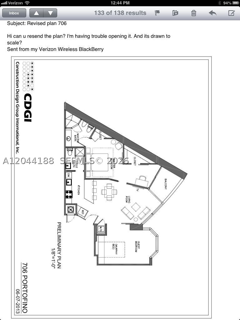PORTOFINO TOWER CONDO - Residential Lease