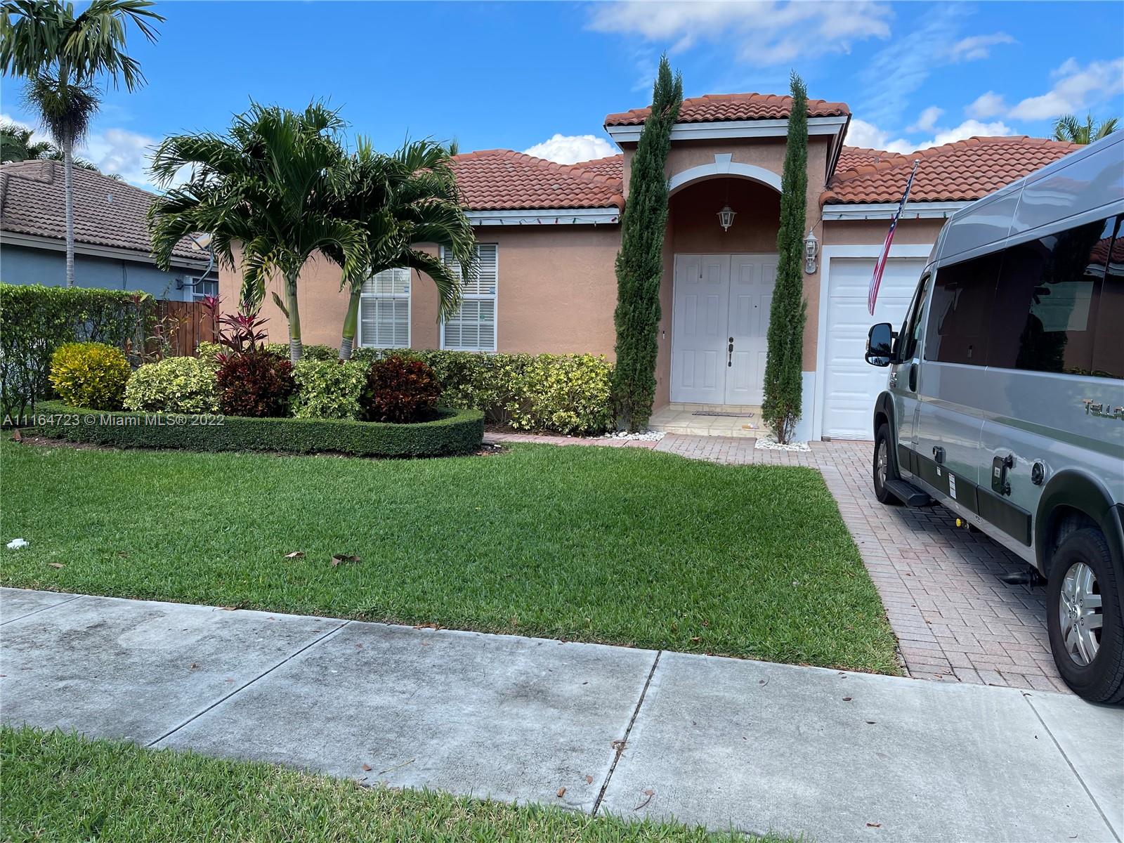 ENJOY THIS BEAUTIFUL POOL HOME IN A QUIET NEIGHBORHOOD IN THE HEART OF KENDAL JUST A FEW BLOCKS AWAY FROM WEST KENDALL BAPTIST HOSPITAL. THE HOME IS VERY SPACIOUS WITH PLENTY OF ROOM FOR ENTERTAINING. FEEL A TROPICAL VIBE AS YOU STEP INTO THE BACKYARD WITH PALM TREES, A GAZEBO AND INVITING POOL. THE TWO CAR GARAGE HAS BEEN CONVERTED INTO ONE BEDROOM AND ONE BATHROOM WHICH CAN BE RENTED OUT.