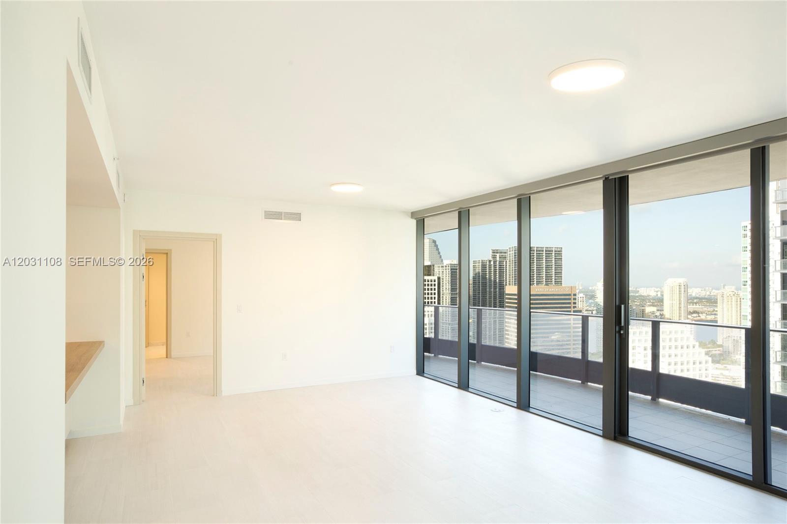 Exceptional 2 bedroom, 2.5 baths residence in Brickell Flatiron, priced to sell fast. Unit faces east and has an ideal split plan, designed for both comfort and privacy. This thoughtfully designed layout offers generous living spaces, seamless flow and functionality, making it one of the most desirable floor plans in the building. 
Unit features Casalgrande Padana ceramic floors, Barusse doors, Miele stainless steel appliances, Snaidero cabinetry, Dornbracht fixtures, electric shades, built-in closets, laundry room with washer/dryer & pantry. Exceptional opportunity in Ugo Colombo's latest project, built in the middle of Brickell's Financial District. 
Includes 2 parking spaces, 1 assigned & one guaranteed valet.
Full service building with rooftop pool and jacuzzi, spectacular gym with sauna & steam, party room, business center, pool table, children's playroom, doorman, 24 hour security & lobby attendant, grocery & food runner, concierge services, management in house, valet parking.
Priced to sell fast.