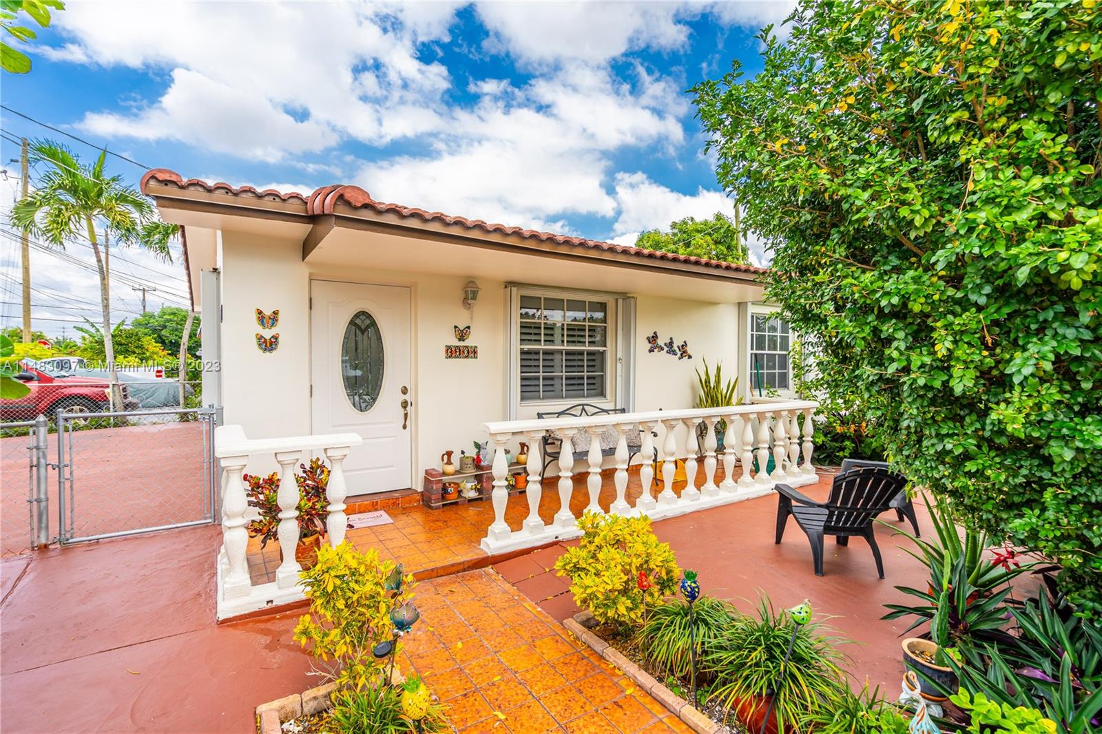 Welcome to this charming corner lot home located in the heart of Hialeah. With 3 bedrooms, 2 bathrooms this property offers both comfort and convenience with 2 separate entrances. Minutes away from the beach, airport, major highways and malls. The property has been well maintained with the kitchen being renovated. NO HOA.