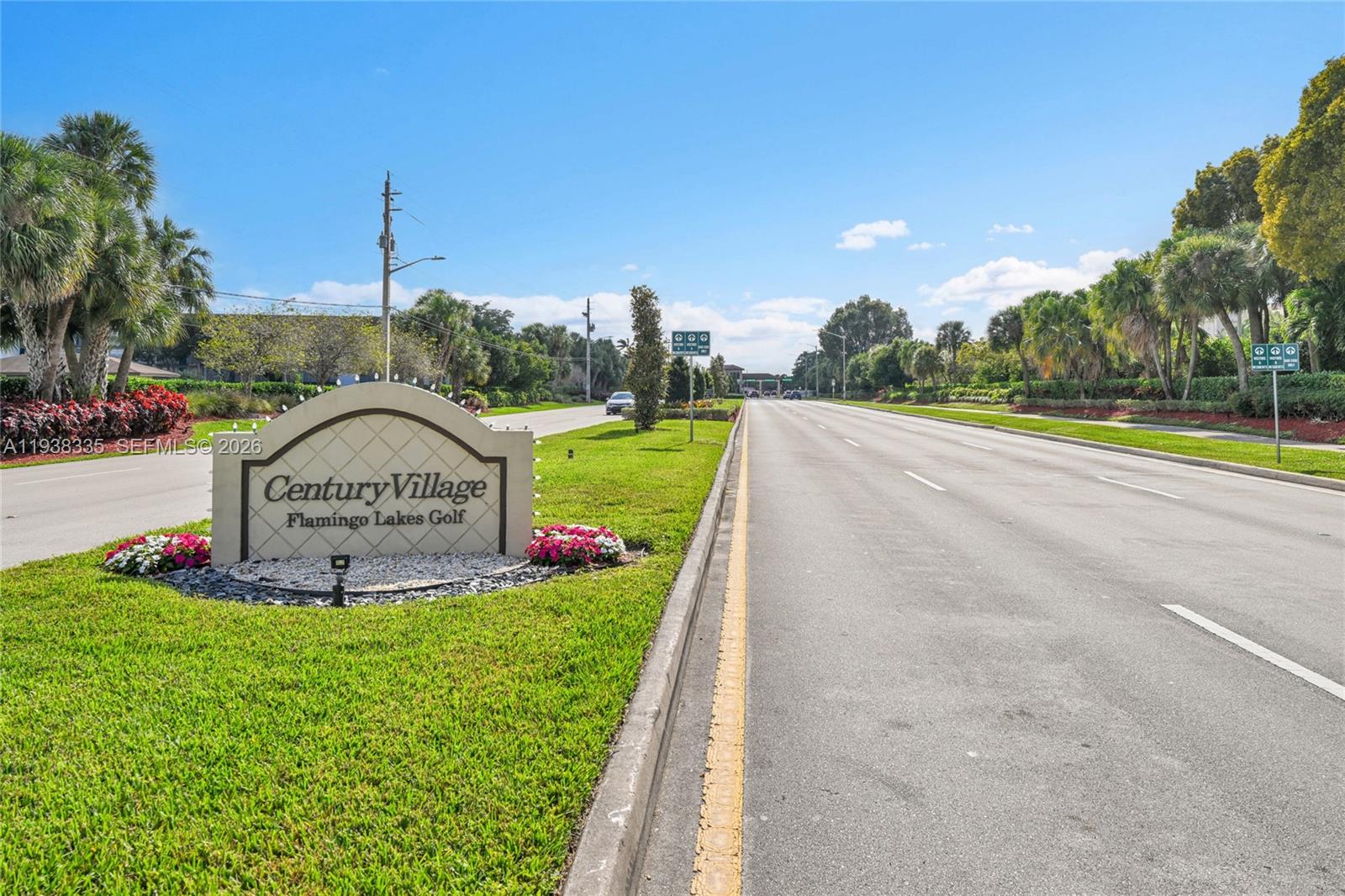This light-filled and generously sized first-floor condominium offers two bedroom and one and a half bathrooms. The home includes an inviting kitchen, a designated dining space, and a spacious living area that flows seamlessly onto a charming screened patio. Located in Century Village, a 55+ community, residents enjoy a resort-style lifestyle with an extensive selection of amenities such as golf and tennis, a fitness and spa center, transportation services, swimming programs, social dances, crafting activities, and an impressive clubhouse. Complimentary transportation is provided, and the community is conveniently situated near malls, grocery stores, and shopping destinations. The monthly HOA fee is $422, along with an additional $283.07 per month for recreational fees. Service animals are permitted.