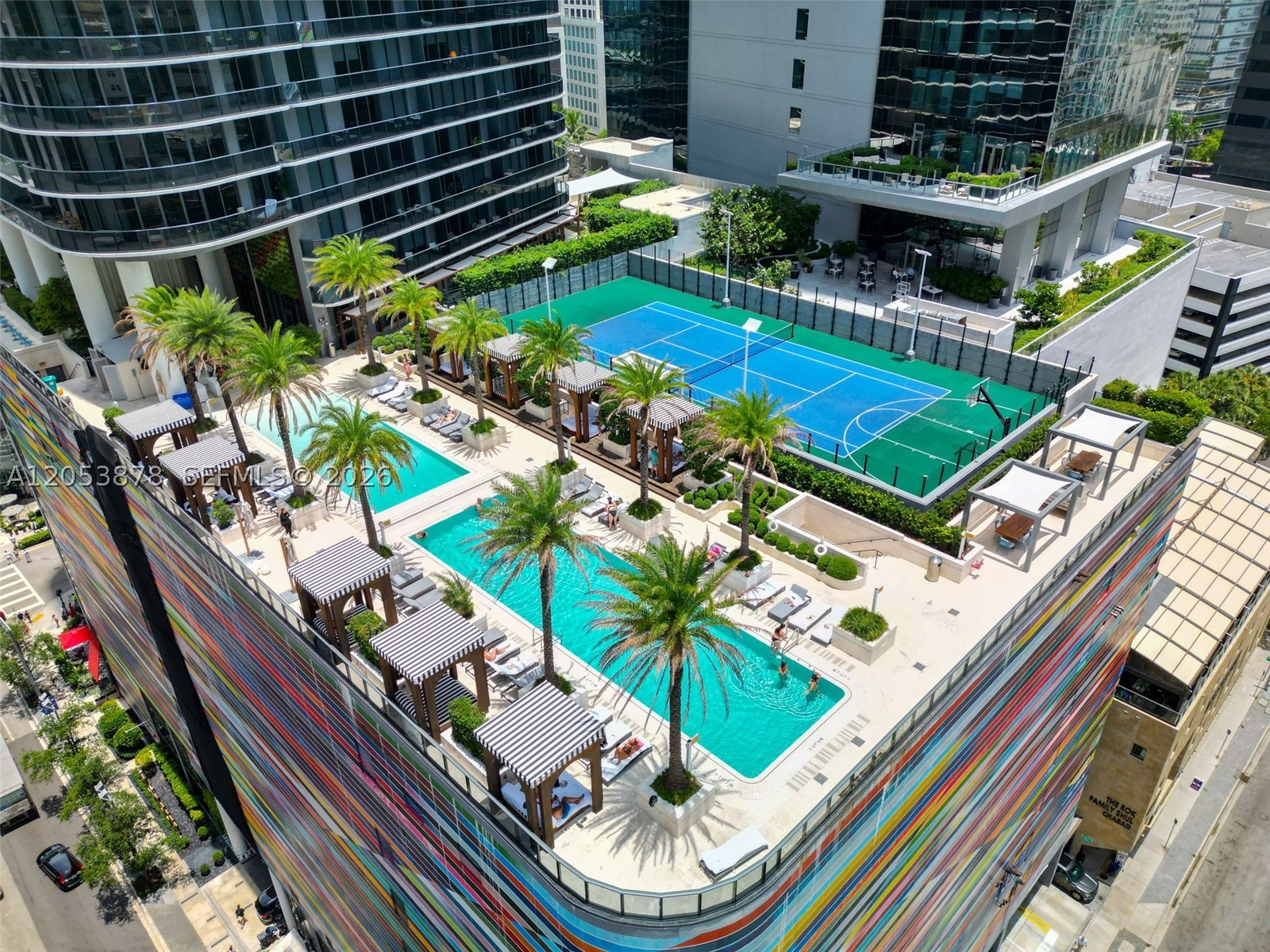 Designed for sophisticated living, SLS Lux offers world-class amenities, including a state-of-the-art fitness center, three resort-style pools, tennis courts, valet parking, front desk and concierge services. Residents also enjoy the convenience of an on-site Med Spa, where science, luxury, and personalized care come together to create an exceptional wellness experience.

Ideally located in the heart of the Brickell finance, you'll be just steps from an array of acclaimed restaurants, cafés, and the premier shopping and entertainment at Mary Brickell Village. With easy access to Miami International Airport, beautiful beaches, and major highways, this residence offers the perfect blend of luxury, convenience, and vibrant city living