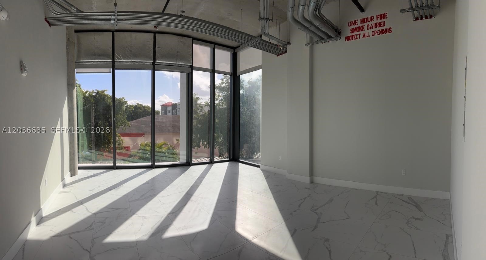 Brand-new office space available in the heart of Aventura! This 501 SF office is located in a modern new development designed to meet the needs of today’s professionals. Excellent natural light, and a prime location surrounded by upscale residential communities, dining, shopping, and major roadways. This office comes move-in ready with installed flooring, a dedicated air conditioning system, and window blinds already installed, providing a convenient and polished workspace from day one. Enjoy the benefits of being part of a vibrant new community with modern amenities and a forward-thinking environment. Convenient access to Biscayne Blvd, I-95, and nearby business hubs, making it ideal for professionals, entrepreneurs, investors, and businesses looking to establish their presence in one of South Florida’s most desirable and rapidly growing markets. A unique opportunity to own a modern office space in a premier Aventura location.