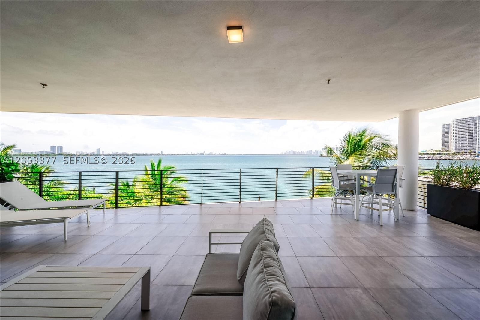 Welcome to one of Miami beach's most exclusive waterfront addresses; an exceptionally rare full-floor bayfront residence, with only four private residences in the entire building. Crafted by renowned Sabal Luxury Builder, this newly constructed architectural masterpiece offers an unparalleled level of privacy, prestige, and waterfront living rarely available in today’s market. Positioned on the 3rd Floor directly on Biscayne Bay, this trophy residence captures breathtaking panoramic views of the Downtown Miami skyline, Miami Beach, and endless open water vistas. Arrive via your private elevator & step into 2,551  SFT of impeccably curated living space, where floor-to-ceiling glass walls frame the surrounding waterfront. An integrated smart-home sound system, electric window treatments create an effortless blend of sophistication and comfort. Designed for those who appreciate seamless indoor-outdoor living, the residence opens to an extraordinary private waterfront terrace, an irreplaceable entertaining venue with front row seats to Miami’s legendary sunsets. The chef's Italian kitchen showcases premium appliances, an oversized gathering island, and elegant custom cabinetry, while every bedroom serves as a private retreat featuring its own en-suite bath and secluded terrace. Boutique luxury amenities include a state-of-the-art fitness center, jacuzzi, secure covered parking. Ideally located on Normandy Isles, just moments from Bal Harbour Shops & world class dining!!