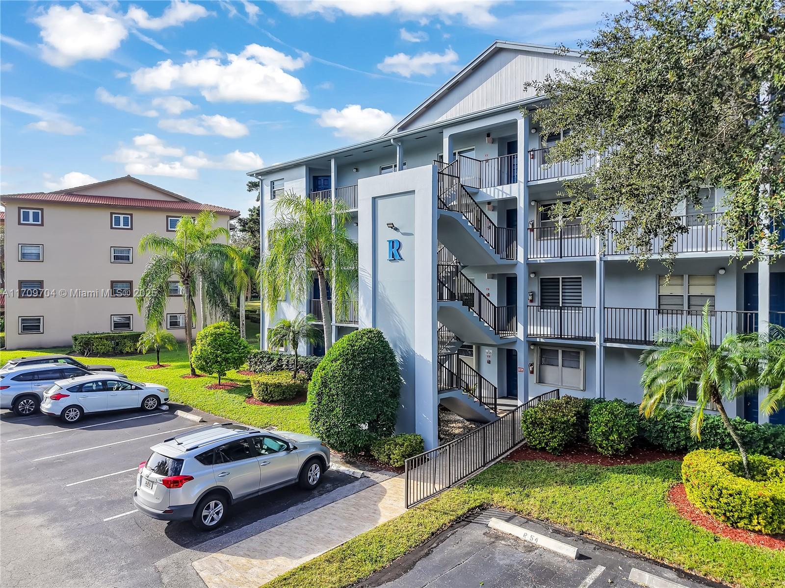 Discover this charming  two bedroom , two bathroom condo featuring a split floor plan and spacious walk-in-closets. The kitchen boasts granite countertops and newer stainless steel appliances. Enjoy ultimate privacy with no neighbors behind, and take in the serene lake and golf views from your screened -in balcony. This unit also includes the convenience of a new in-unit washer and dryer. Located in a vibrant 55+ community, this condo offers an array of amenities including a pool, golf course, theater, gym, tennis courts, billiard room, a convenient shuttle bus, a guarded entrance for your peace of mind -and much more.