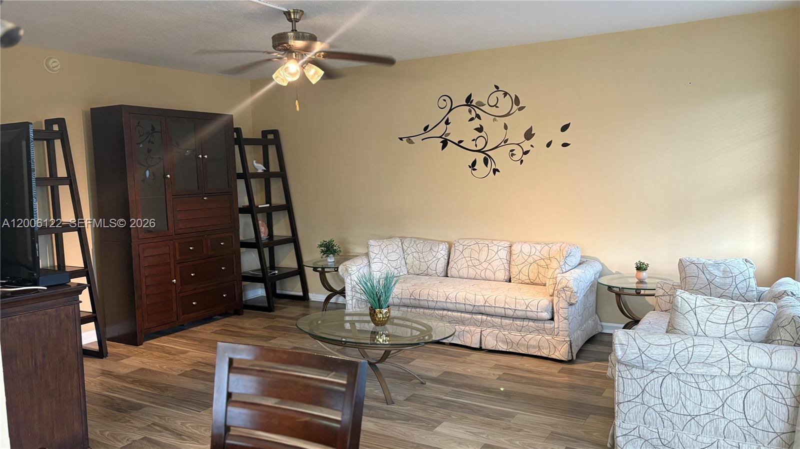 Stunning waterfront views! This 1st-floor corner unit in Harwood D is furnished, vacant, and ready for its new owner. Features 2BR/1.5BA, updated finishes, and an enclosed patio overlooking the water. Enjoy the 55+ resort lifestyle with pools, a clubhouse, tennis, and bus service. Great location in Century Village, Deerfield Beach. Easy to show and priced to sell. Furnished or unfurnished optional