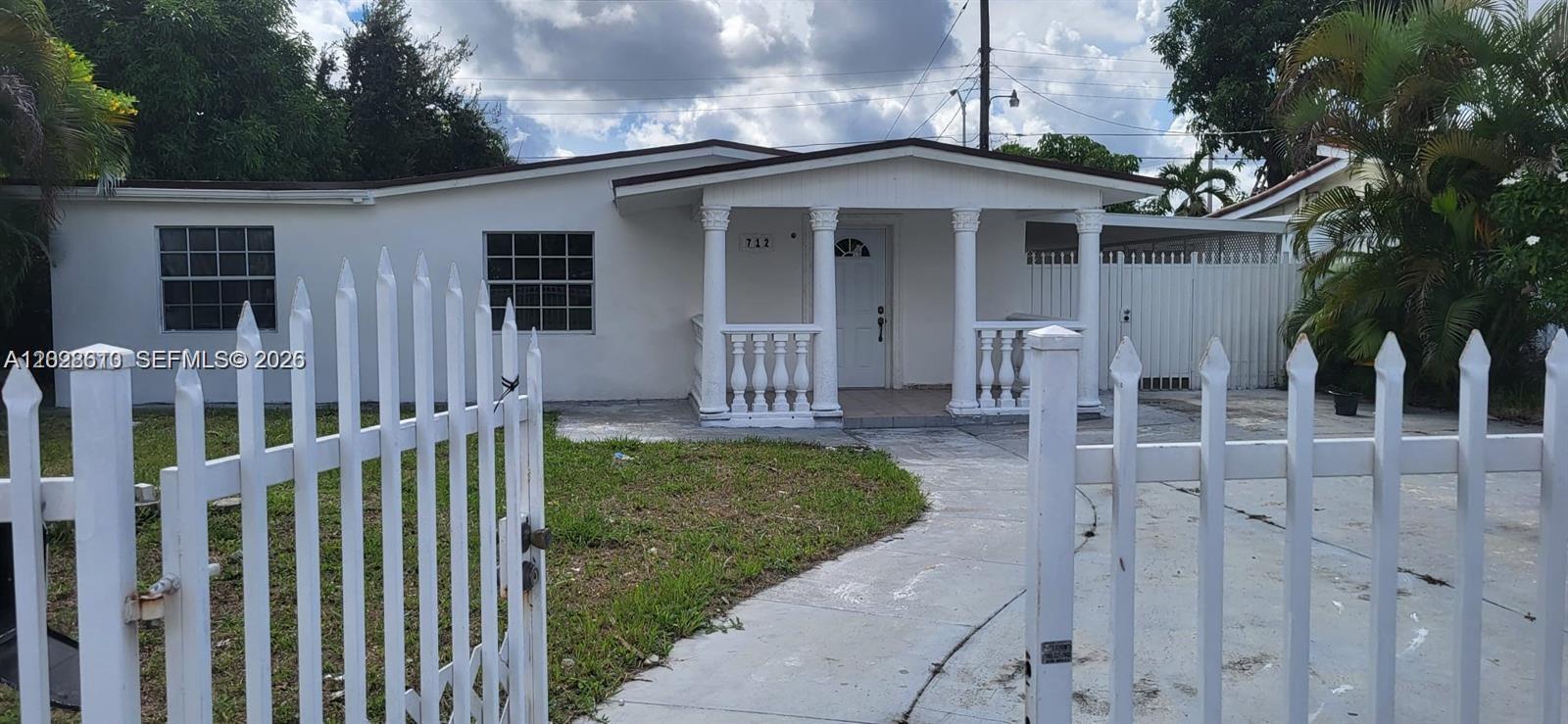 Welcome to this spacious and newly updated 5-bedroom, 2-bath home in the heart of Hialeah! This property offers an open layout filled with natural light, a modern kitchen, generous living areas, and plenty of room for a large family. The split bedroom design provides privacy and comfort, making it perfect for multi-generational living or extra rental potential. Enjoy a big backyard ideal for gatherings, BBQs, or future
