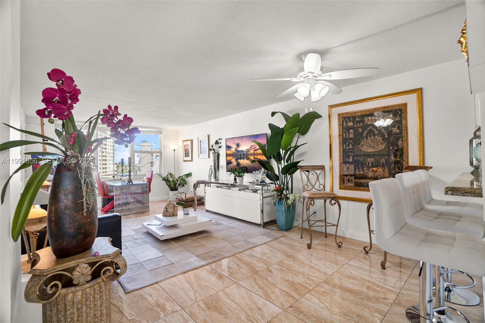 Experience the best of coastal living in this beautifully updated 1-bedroom, 1-bathroom condo in desirable Pompano Beach. Ideally located just a short walk to the beach and surrounded by amazing restaurants, this residence offers the perfect blend of convenience and lifestyle.

Step inside to an open, airy floor plan featuring a spacious, modern kitchen designed for both functionality and style. The living space is filled with natural light and showcases stunning ocean views, along with picturesque vistas of Fort Lauderdale’s Intracoastal Waterway.

The bedroom is thoughtfully designed with a Murphy bed, allowing it to easily convert into a versatile office space—perfect for today’s flexible living needs. Enjoy your morning coffee watching the sunrise from the large private balcony, where sweeping ocean views create a serene retreat.

No current assessments. Brand-new community pool. Parking lot resurfacing scheduled for 2026 with funds already in reserves. Granada House also offers a pool, BBQ area, extra storage, shuffleboard, and unbeatable beachside access.

Whether you're looking for a full-time residence, vacation getaway, or investment opportunity, this condo offers the ultimate South Florida lifestyle.