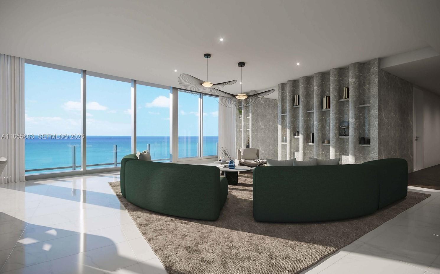 Aston Martin Residences Miami is a luxury residential tower located at 300 Biscayne Boulevard Way. Developed by G and G Business Developments, this 65-story skyscraper features 391 high-end condominiums with designs inspired by the iconic Aston Martin brand. Residences offer expansive layouts, floor-to-ceiling windows, and top-tier finishes. Amenities include a private marina, a state-of-the-art 2 floor wellness center, a sky deck with a pool, and more. The building’s sleek, modern design and prime waterfront location make it a prestigious address in Miami’s vibrant downtown area.