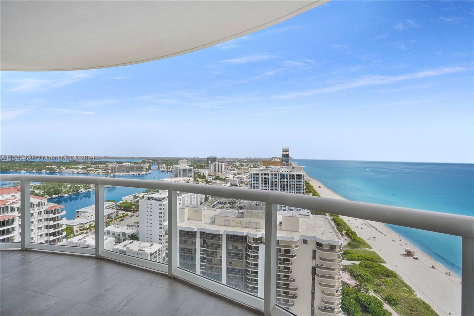 Spectacular, fully furnished 1 bed / 1.5 bath condo with unobstructed water and city views from the Atlantic Ocean to the Intracoastal. Nice deep balcony with floor-to-ceiling impact, sliding glass doors. Classy tile floors and dark-wood doors throughout the unit. Akoya offers exceptional amenities: Beach service, fully equipped ocean-front gym, racquetball/basketball court, tennis, sauna, pool, outdoor grill area, 24-hr security/concierge service, business center, and valet parking. Close to shops, restaurants, schools, and hospitals. Don't miss this exceptional opportunity! Tenant occupied. Available September 16th, 2024.