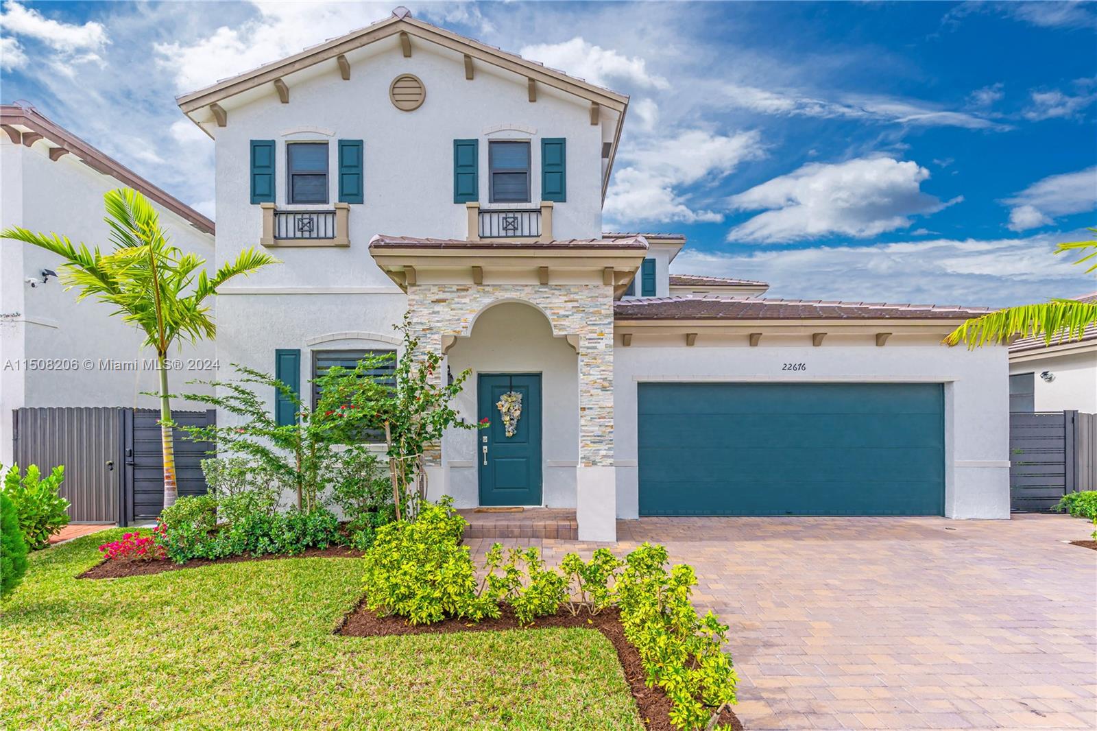 Discover the epitome of modern in this NextGen by Lennar home in a GREAT area! NO ASSOCIATION! This is the Napoli Model and offers a spacious in-law's quarters, boasting a private kitchen, bathroom, living room, and bedroom with a separate entrance. The main home features an elegant open layout, a grand foyer, 2-car garage, and a generously sized living room. The kitchen is a chef's delight with ample storage and a perfect island. Enjoy Lennar's smart home features, enhanced by additional cutting-edge technologies, making this residence the smartest on the block! Step into the upgraded backyard with a new roof, stylish pavers encompassing all sides, and a high-quality aluminum fence. The sale may include all the beautiful furniture, making this dream home a complete package.