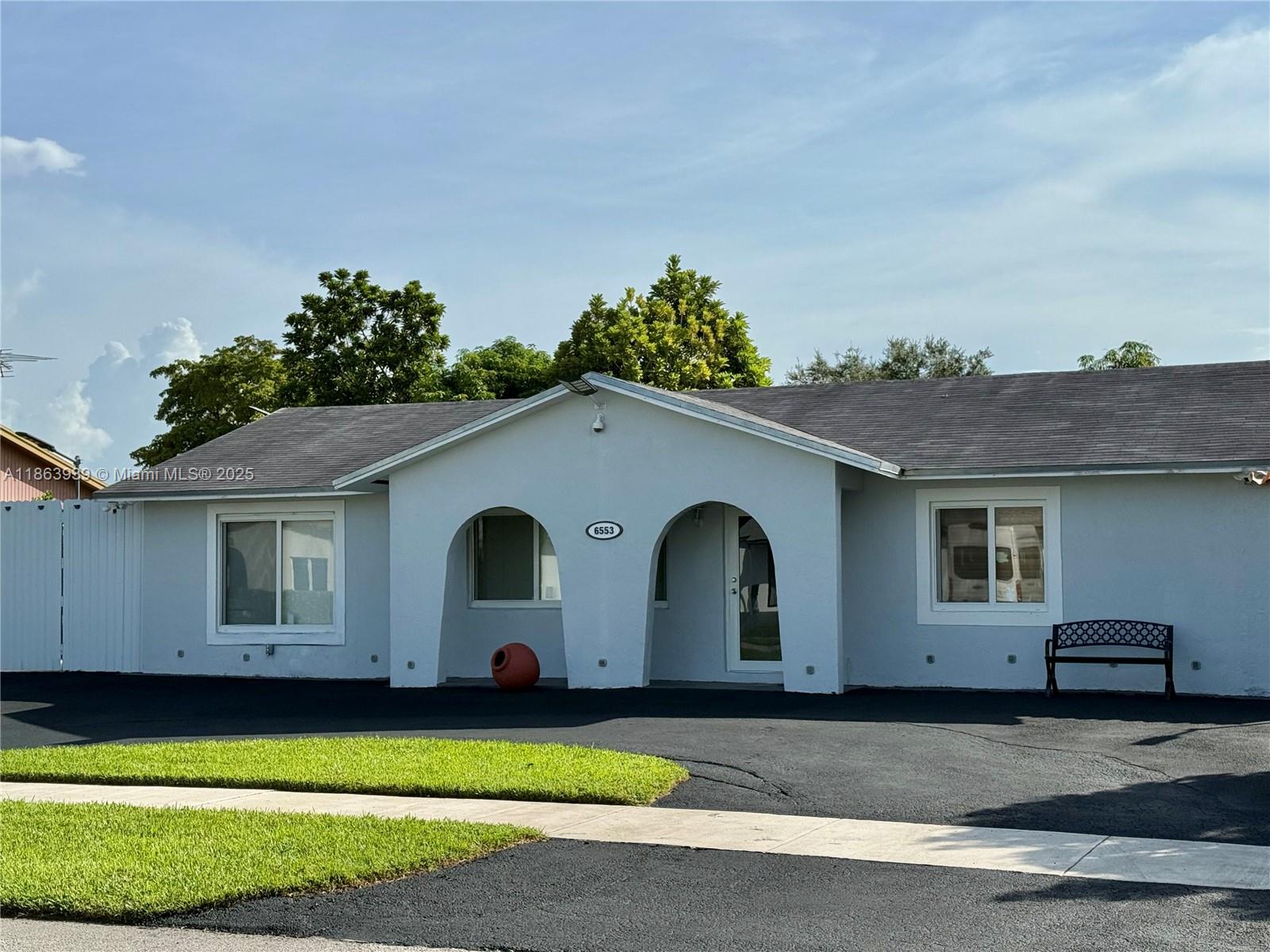 Great property in the quiet Westwind Lakes neighborhood with no HOA. Spacious home with a versatile interior layout. The property has more bedrooms than reflected on the tax roll, offering privacy and independent access. Features impact windows and doors, a covered terrace with outdoor kitchen, and a wide side yard with plenty of space for a boat or RV. Contact me for details on the interior layout.