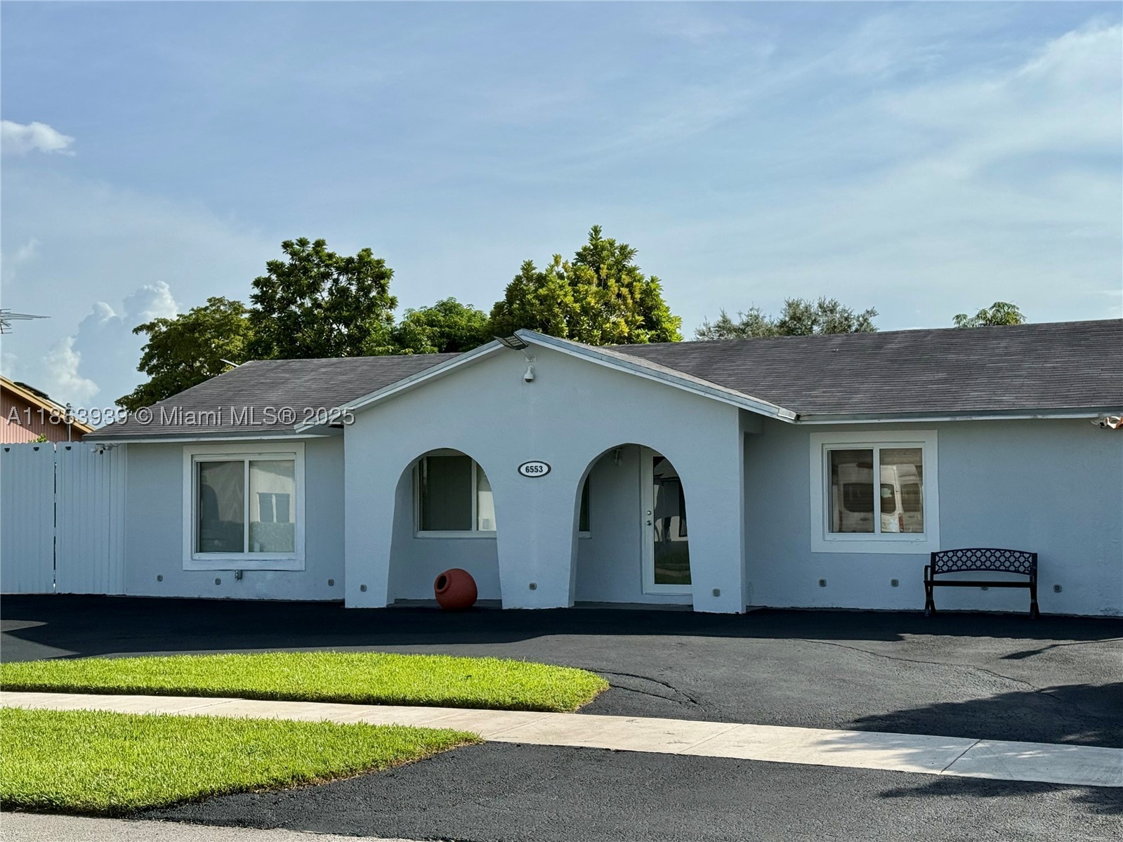 Great property in the quiet Westwind Lakes neighborhood with no HOA. Spacious home with a versatile interior layout. The property has more bedrooms than reflected on the tax roll, offering privacy and independent access. Features impact windows and doors, a covered terrace with outdoor kitchen, and a wide side yard with plenty of space for a boat or RV. Contact me for details on the interior layout.