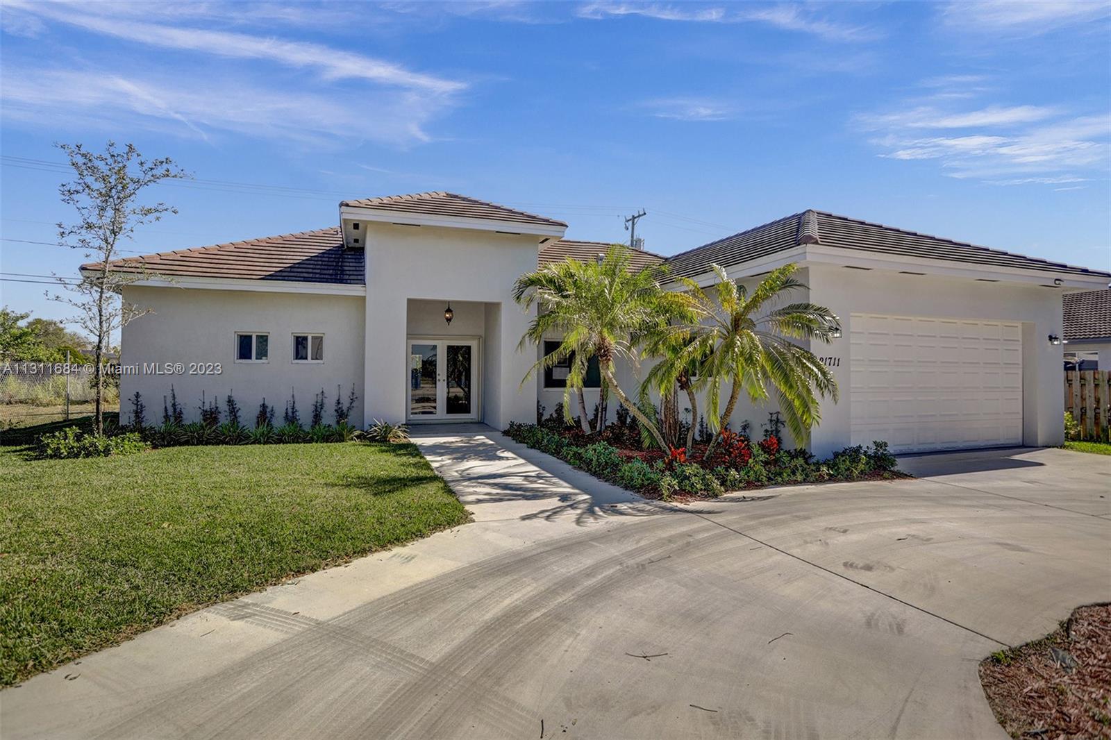 Be the first to live in this new construction 3/2 home plus den. All rooms are spacious and have great storage.Impact windows and doors. Two car garage. Tile floors throughout. Beautiful new kitchen with stainless steel appliances. Good size laundry room. Plenty of room for a pool. Close to shopping and highway.