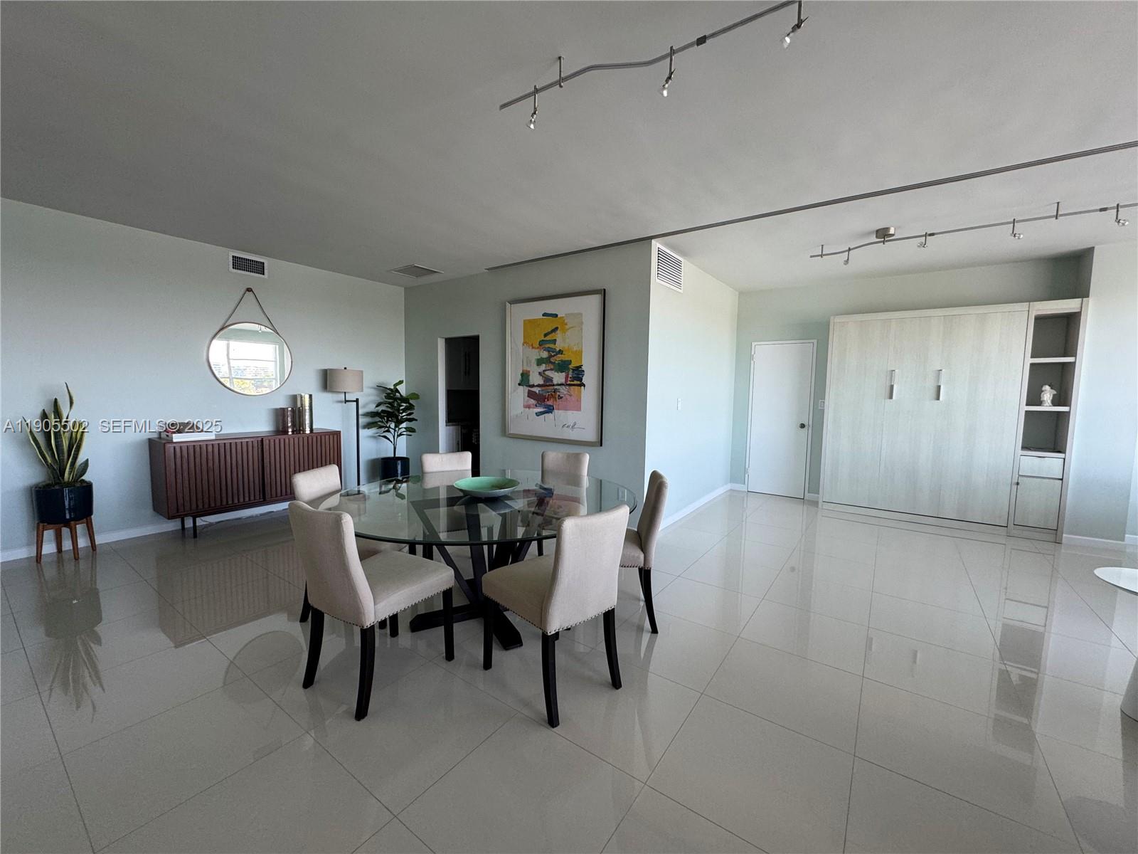 Beautifully renovated oceanfront condo in Miami Beach! This spacious 1-bedroom, 2-bath unit features a Murphy bed that can easily be partitioned to create a den or extra sleeping area. Clean, quiet, and filled with natural light, located in a high-rise with breathtaking ocean views and prime location right on the beach.

Fully furnished for your convenience (or unfurnished if you prefer to bring your own). Enjoy resort-style amenities including a large pool area, gym, multi-use area, valet service, elevators, and 24-hour front desk. Rent includes use of amenities, water, and one parking space at yearly additional cost of $500.

Just minutes from MIA Airport, Downtown, Brickell, Wynwood, hospitals. Step outside to the boardwalk, white sandy beaches, and warm Florida sun, this is Miami Beach living at its best!
